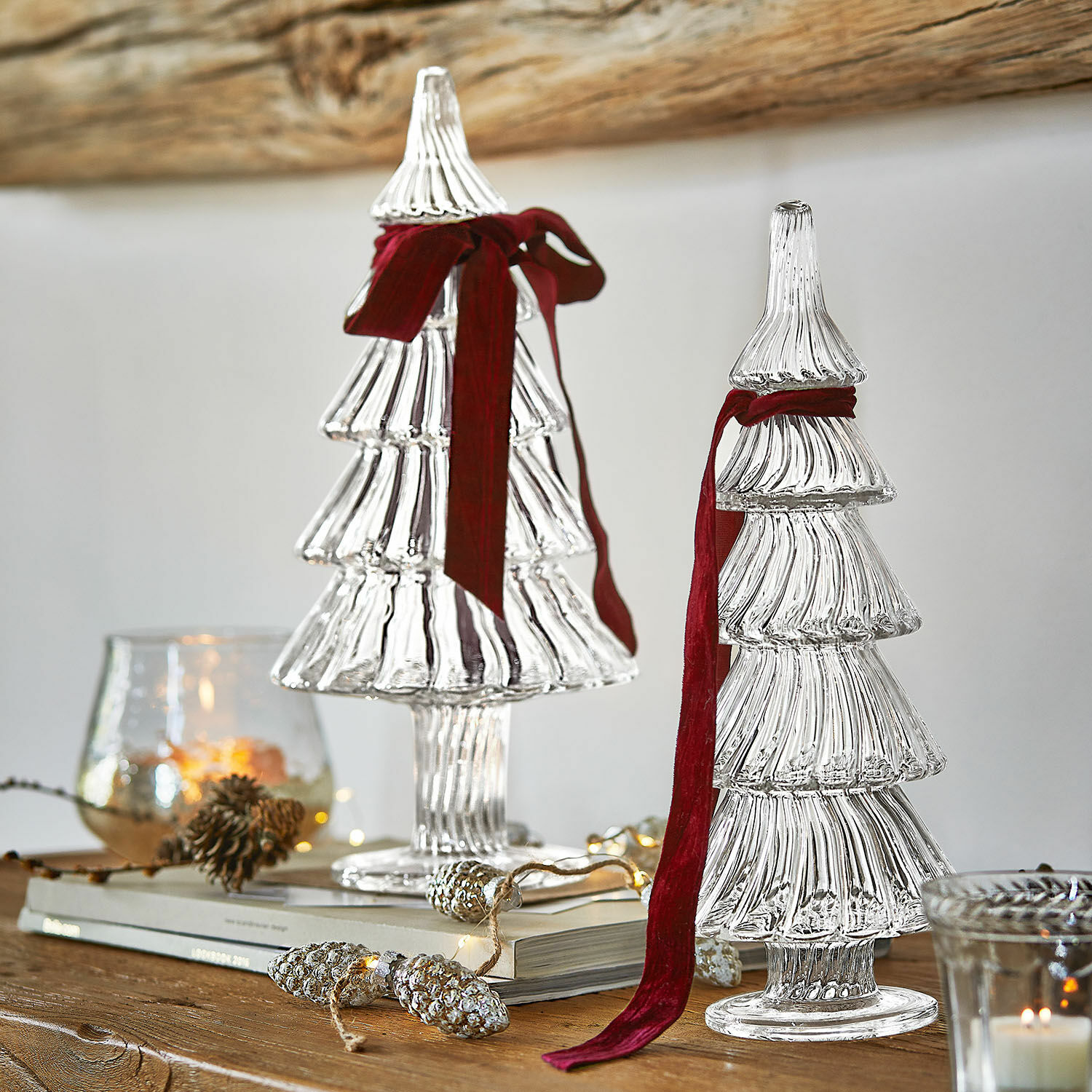 Set de 2 árboles decorativos Girondelle