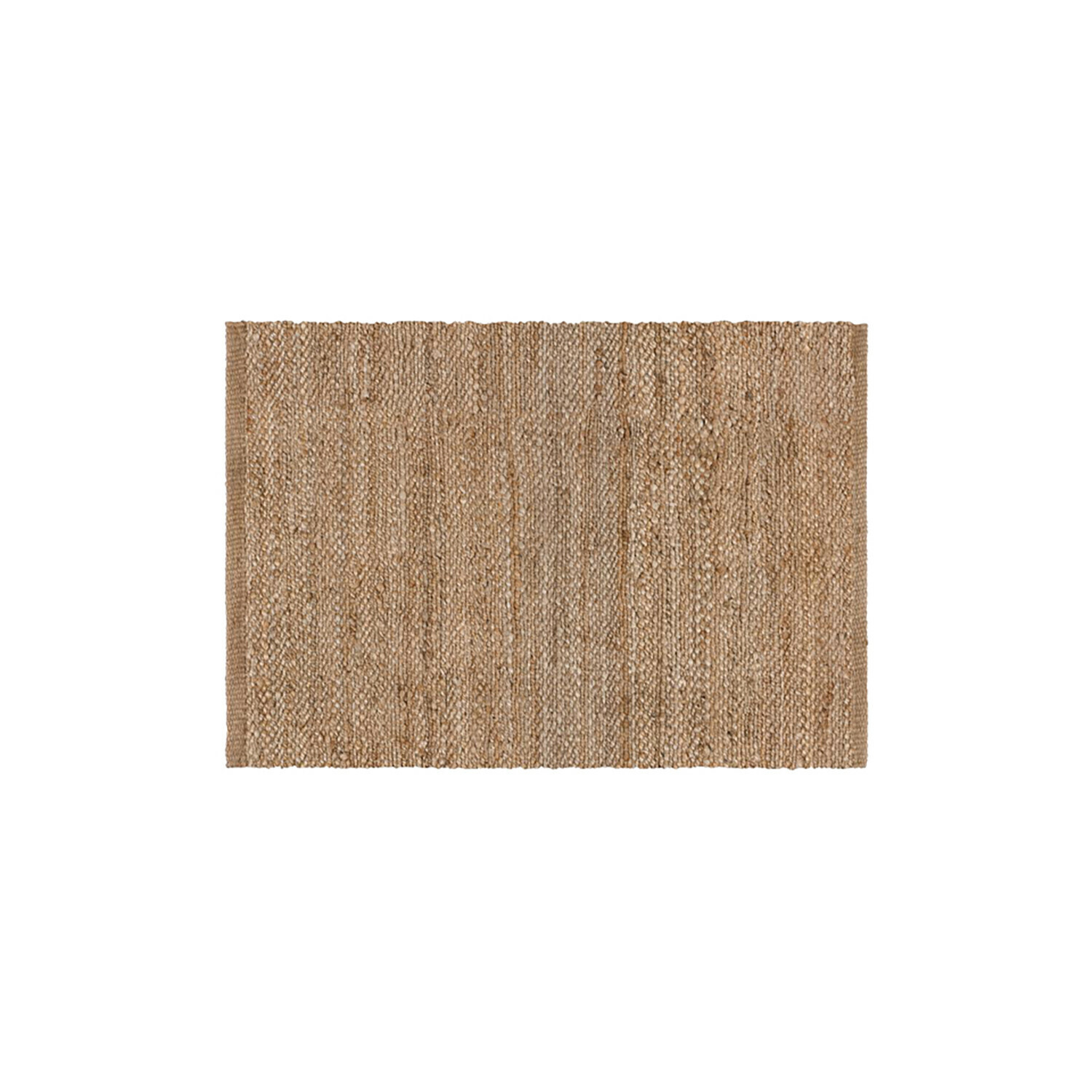 Alfombra Abitain Alfombra rectangular de yute natural en color beige, accesorio duradero y ecológico para el hogar
