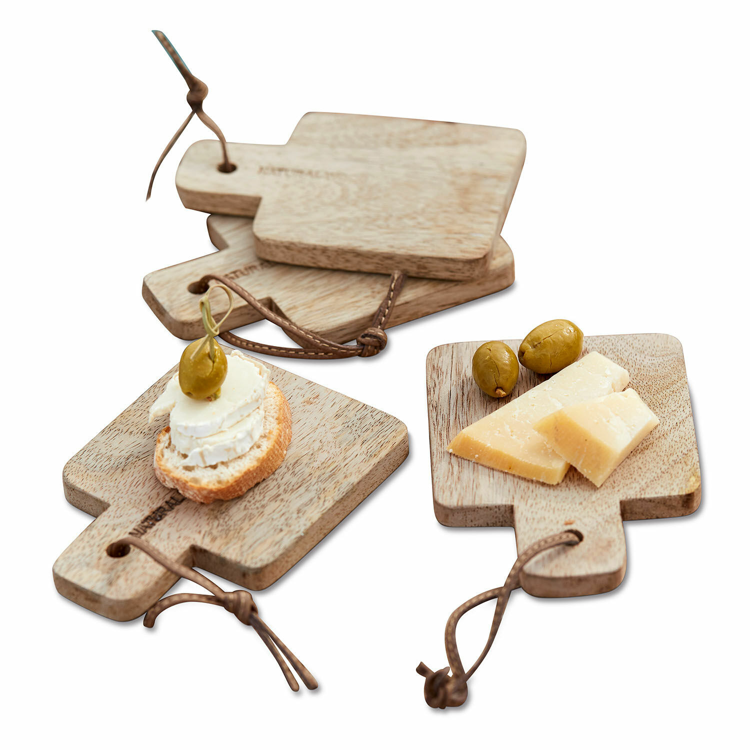 Set de 4 tablas de cortar Boise
