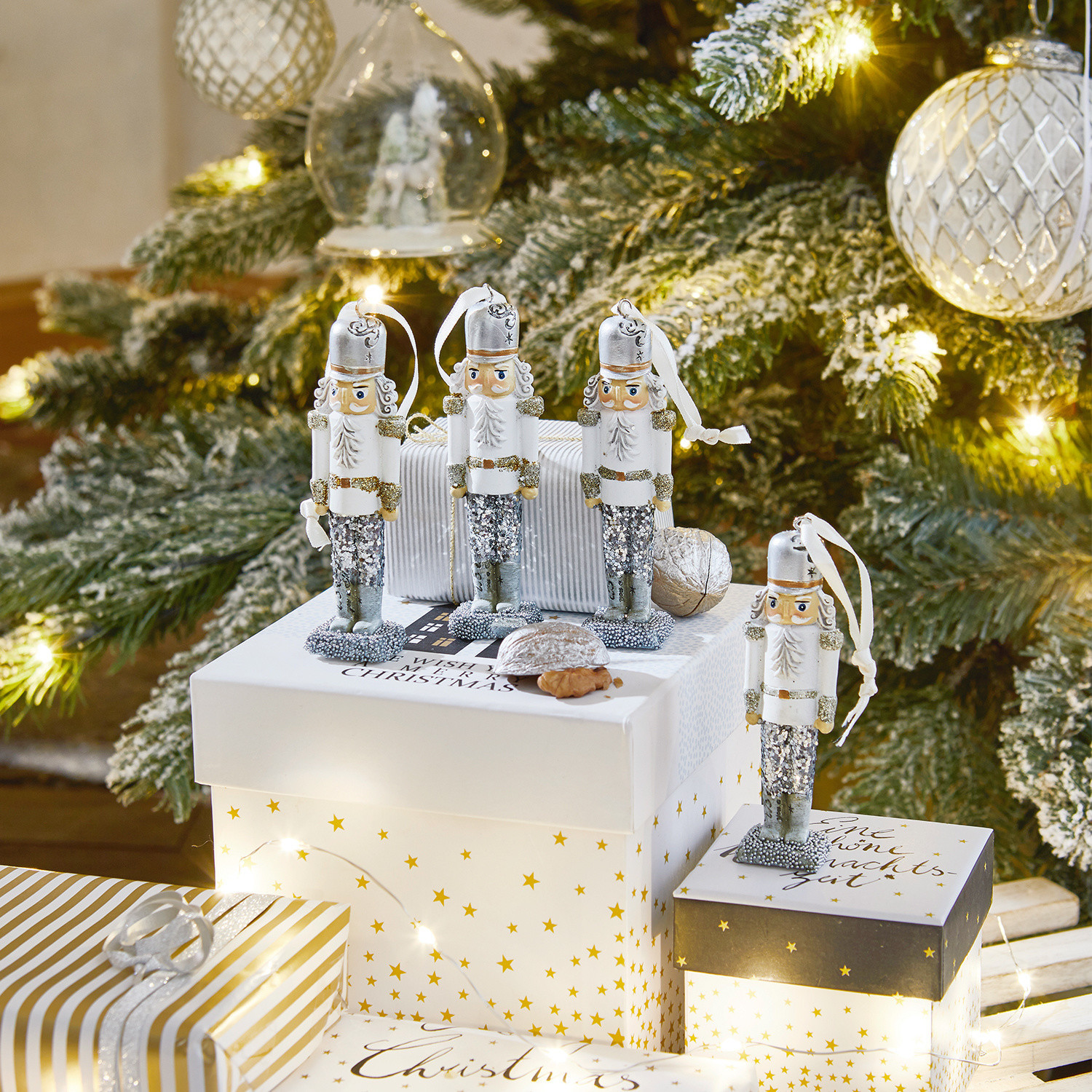 Set de 4 colgantes Sebastien