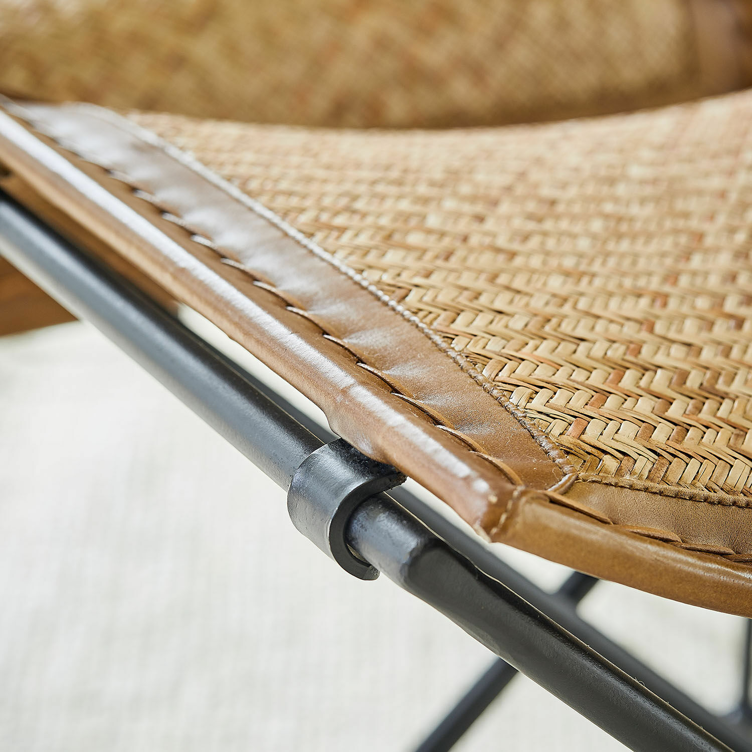Silla con taburete Dauvron