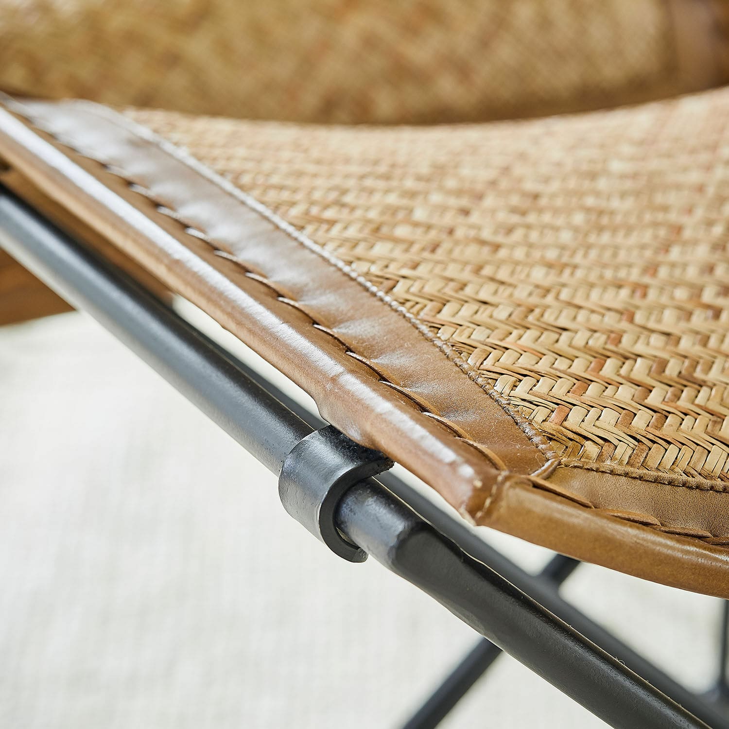Silla con taburete Dauvron