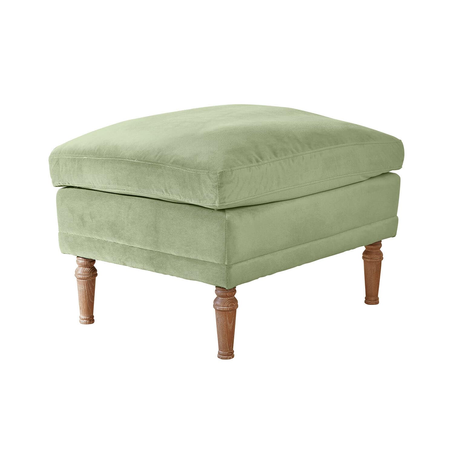 Sillón con reposapiés Éclat Émeraude