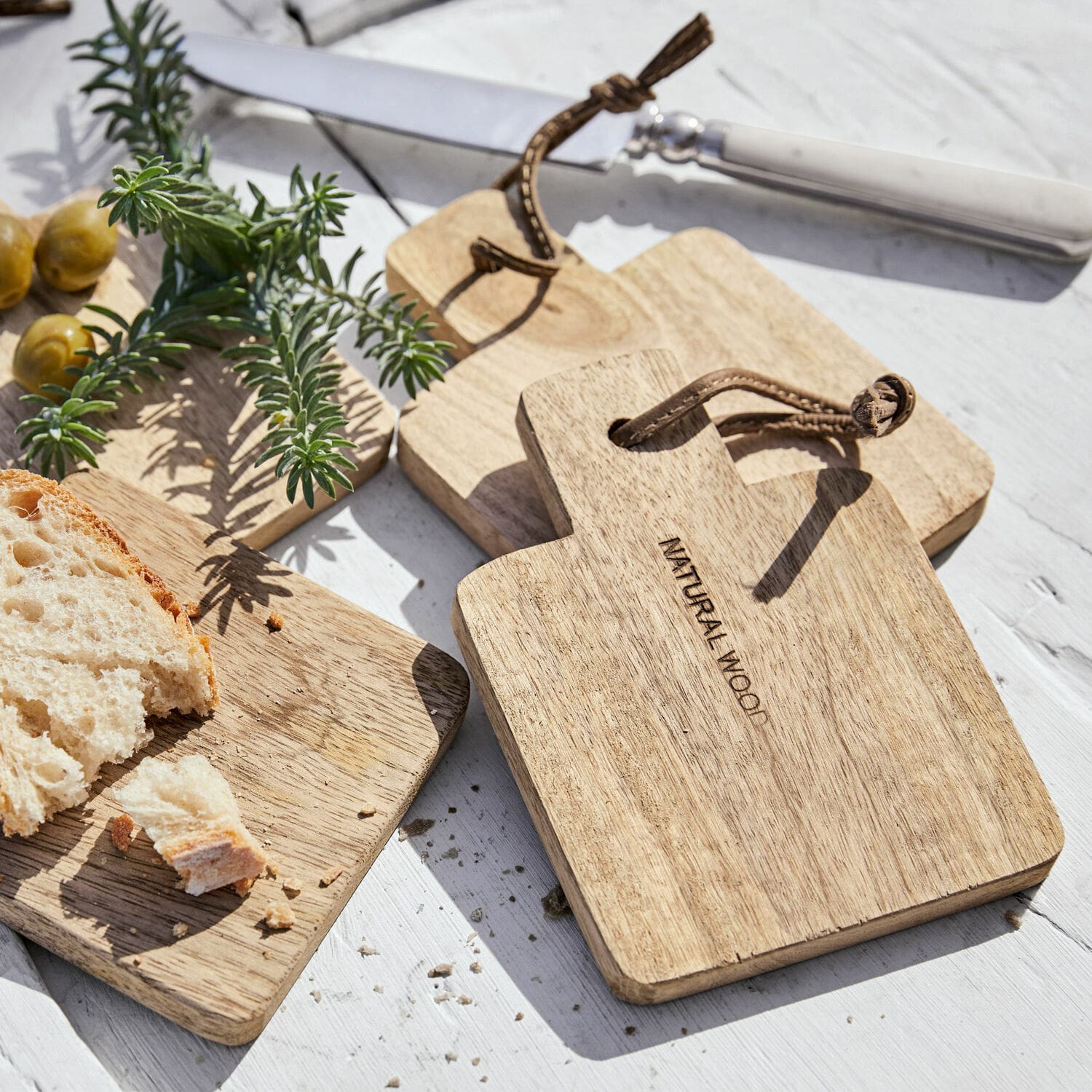 Set de 4 tablas de cortar Boise
