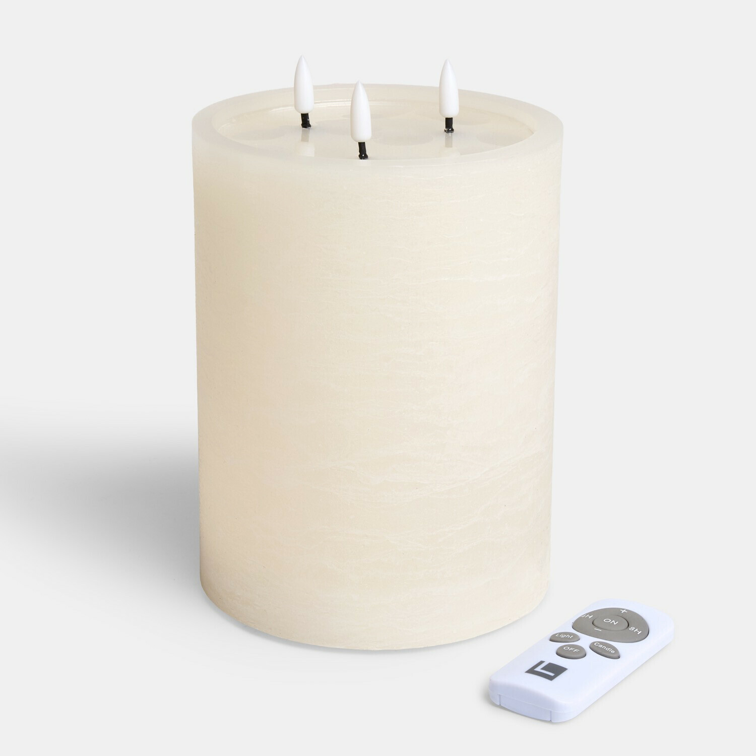 Set de 4 velas LED cilíndricas Chelun