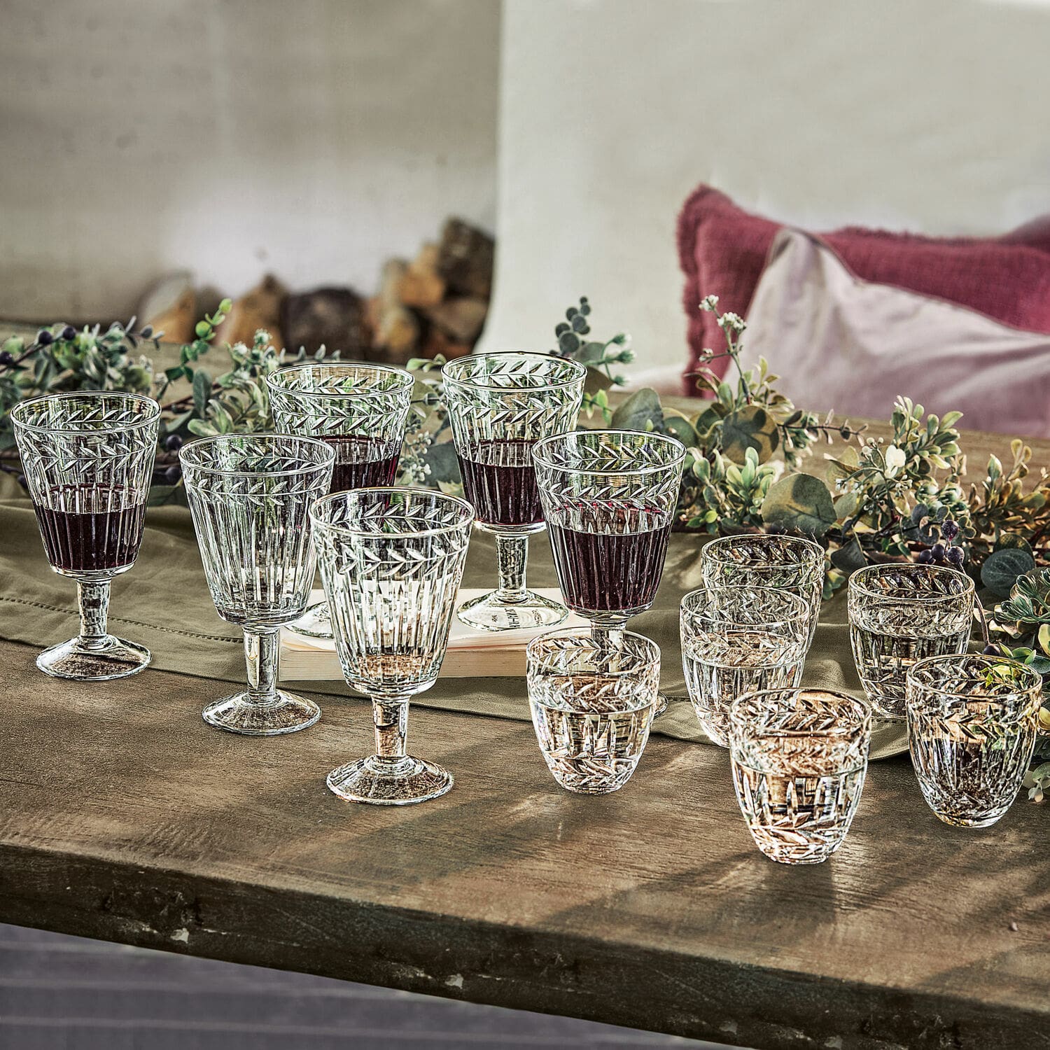 Set de 12 vasos Padiès