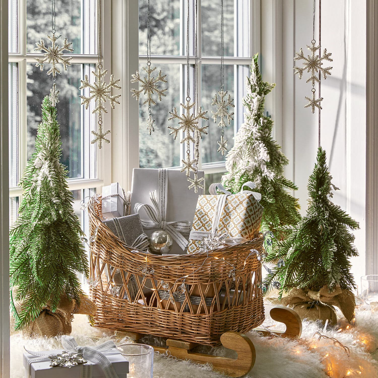 Set de 4 adornos navideños Kiresta