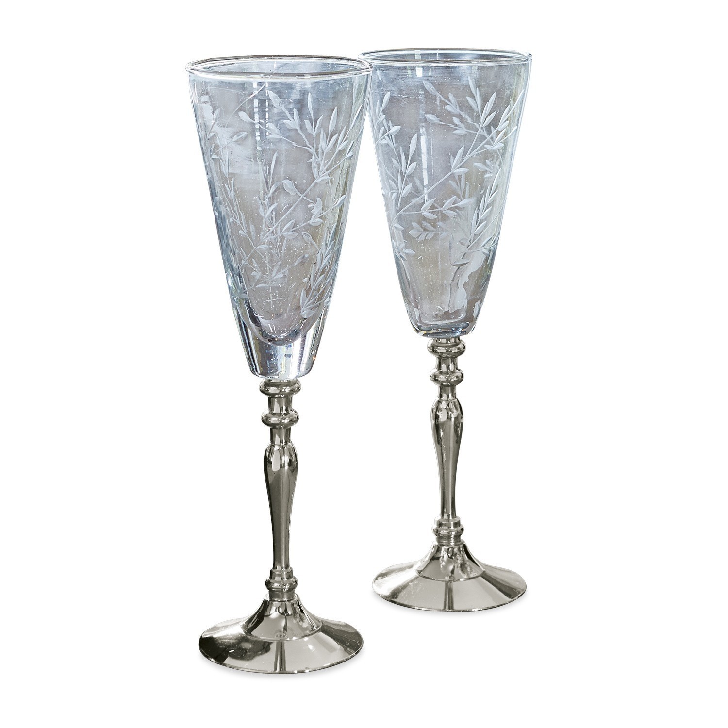 Set de 2 copas de champán Coralie