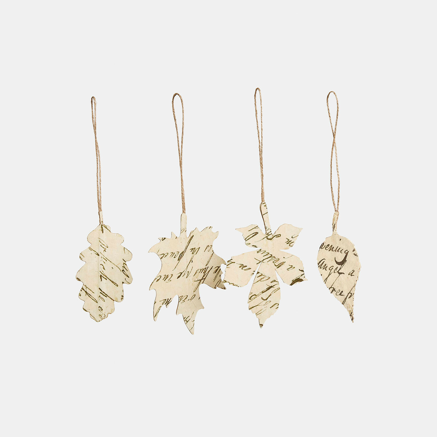 Set de 4 colgantes Fleuriene