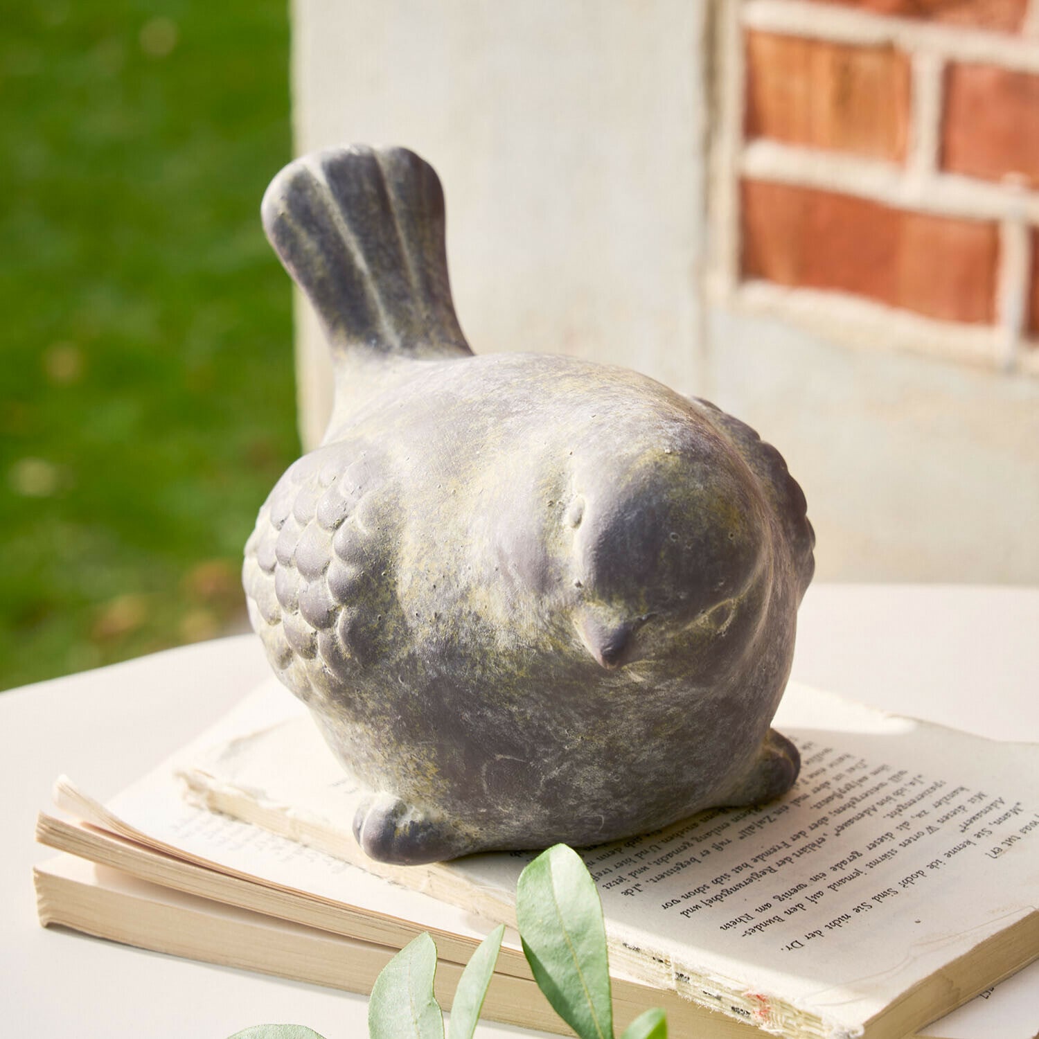 Set de 2 pájaros decorativos Haldoríe