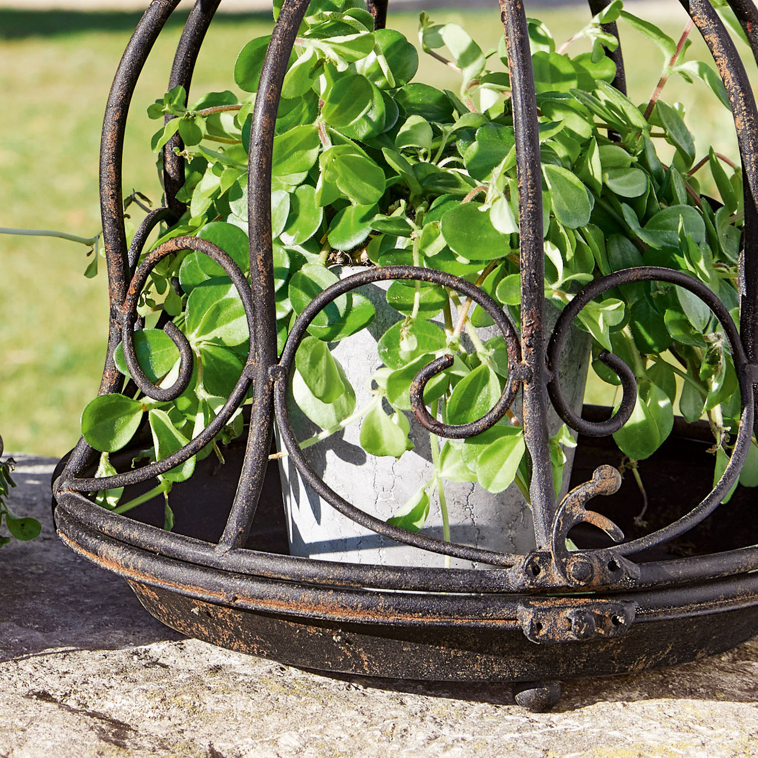 Set de 2 cestas colgantes Luisianne