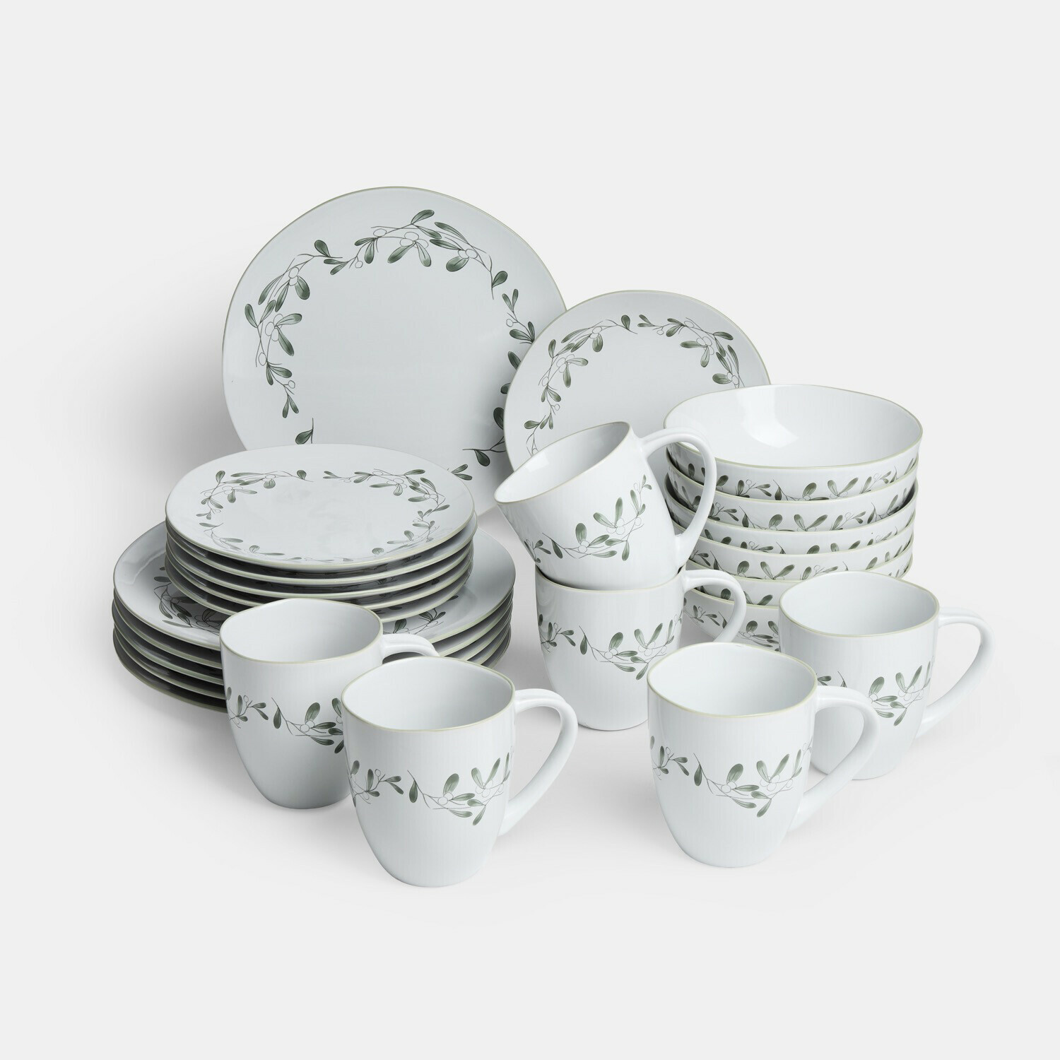Set de 24 piezas de vajilla Lourévie