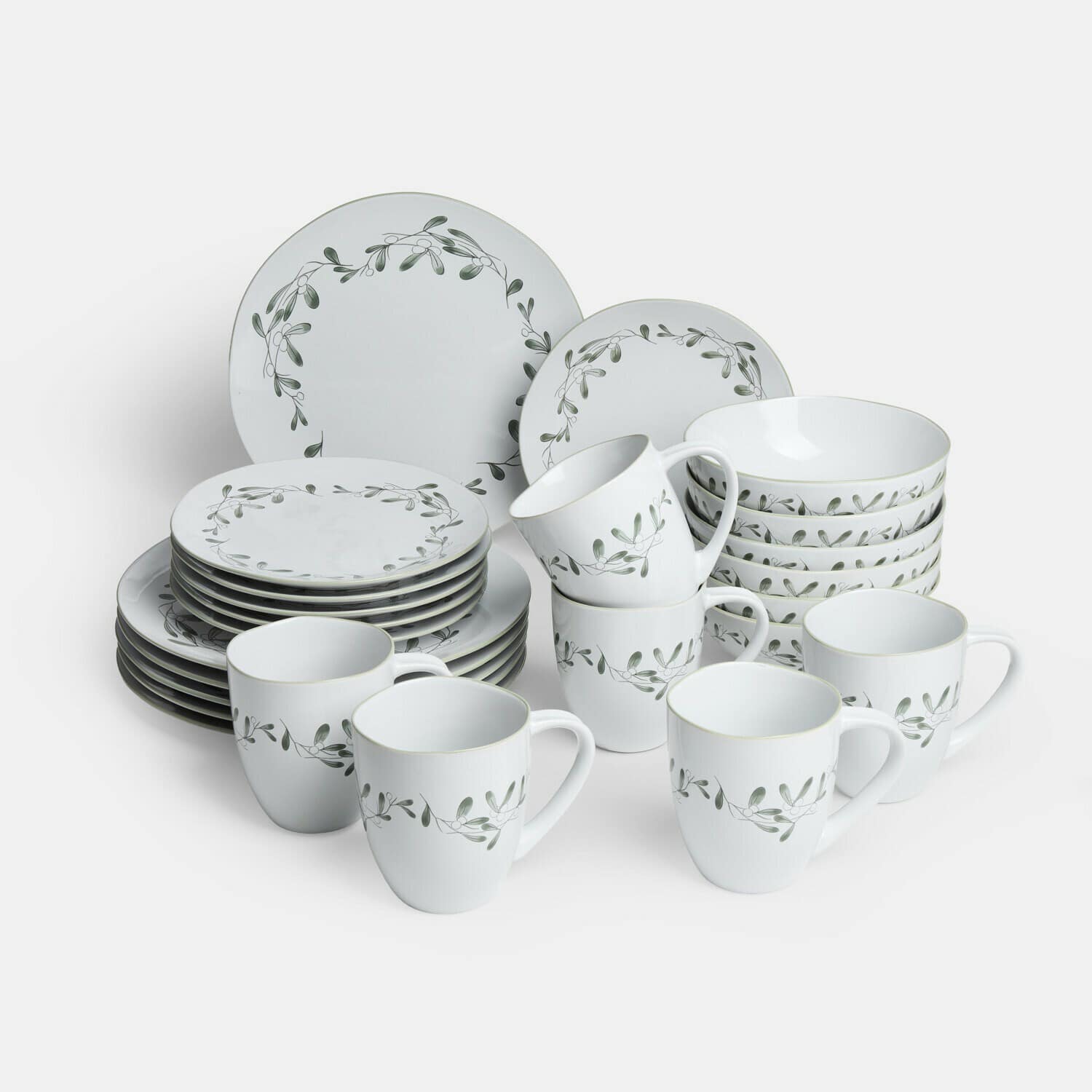 Set de 24 piezas de vajilla Lourévie