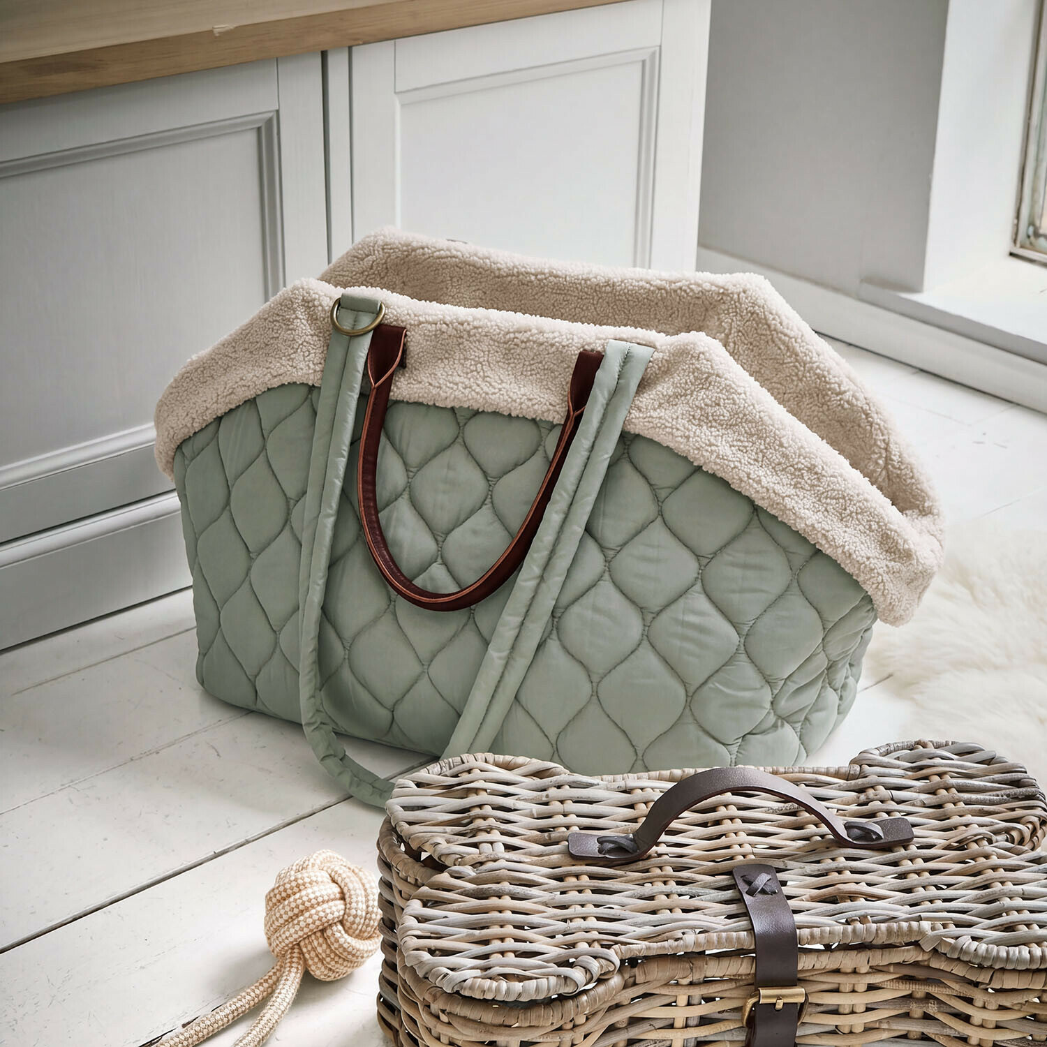 Haustiertasche mit Kissen Benoli