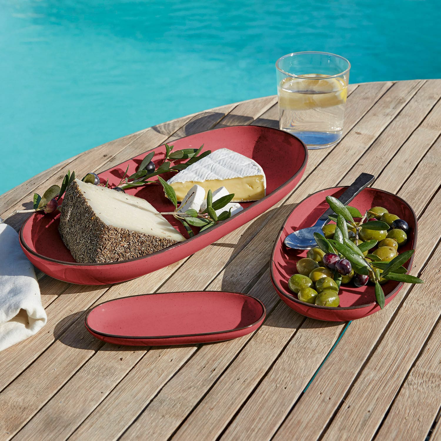 Set de 3 platos Biarré