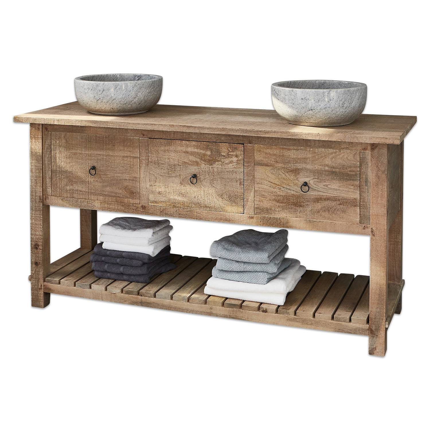 Mueble de lavabo doble Ravel