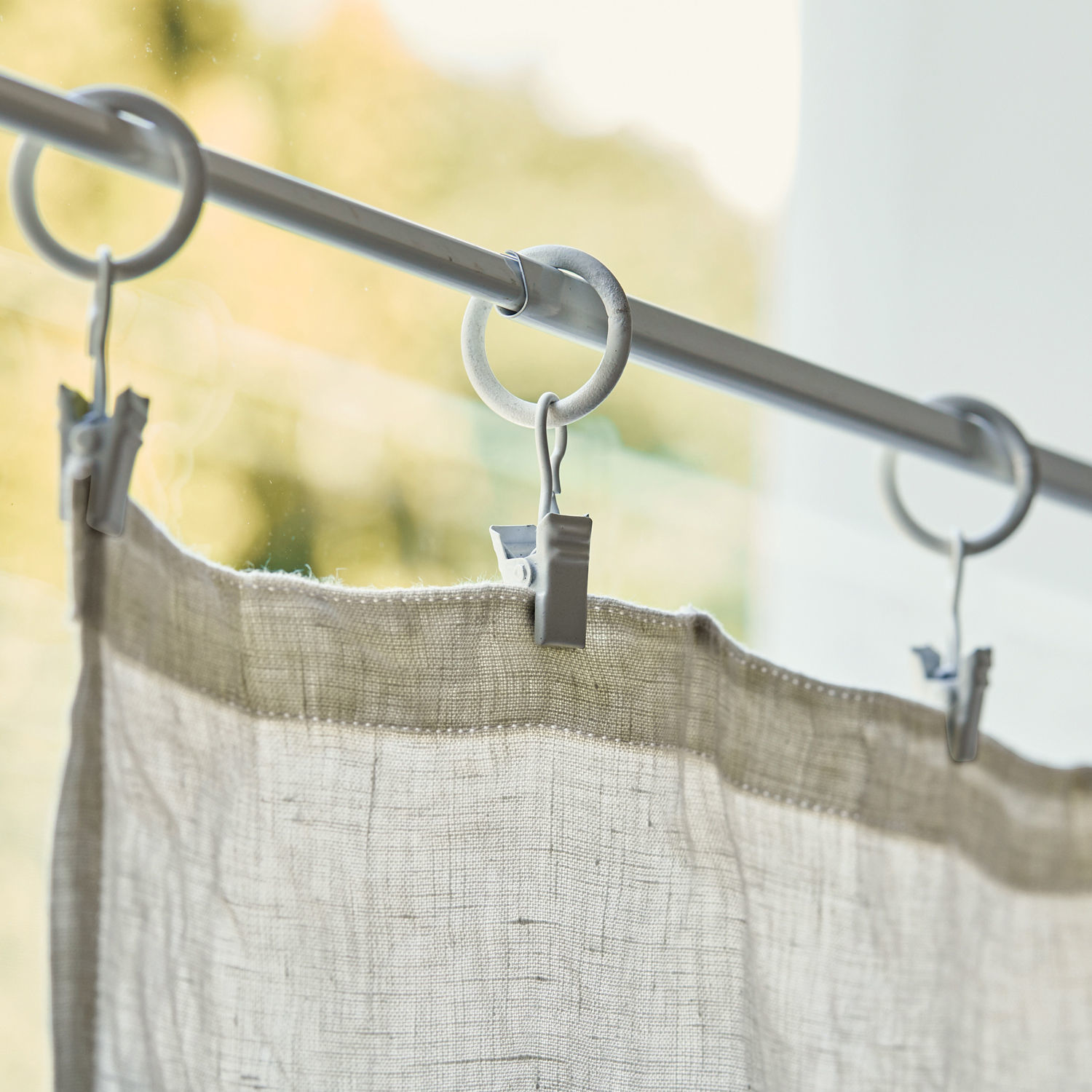 Set de 10 anillas de cortina Bandama