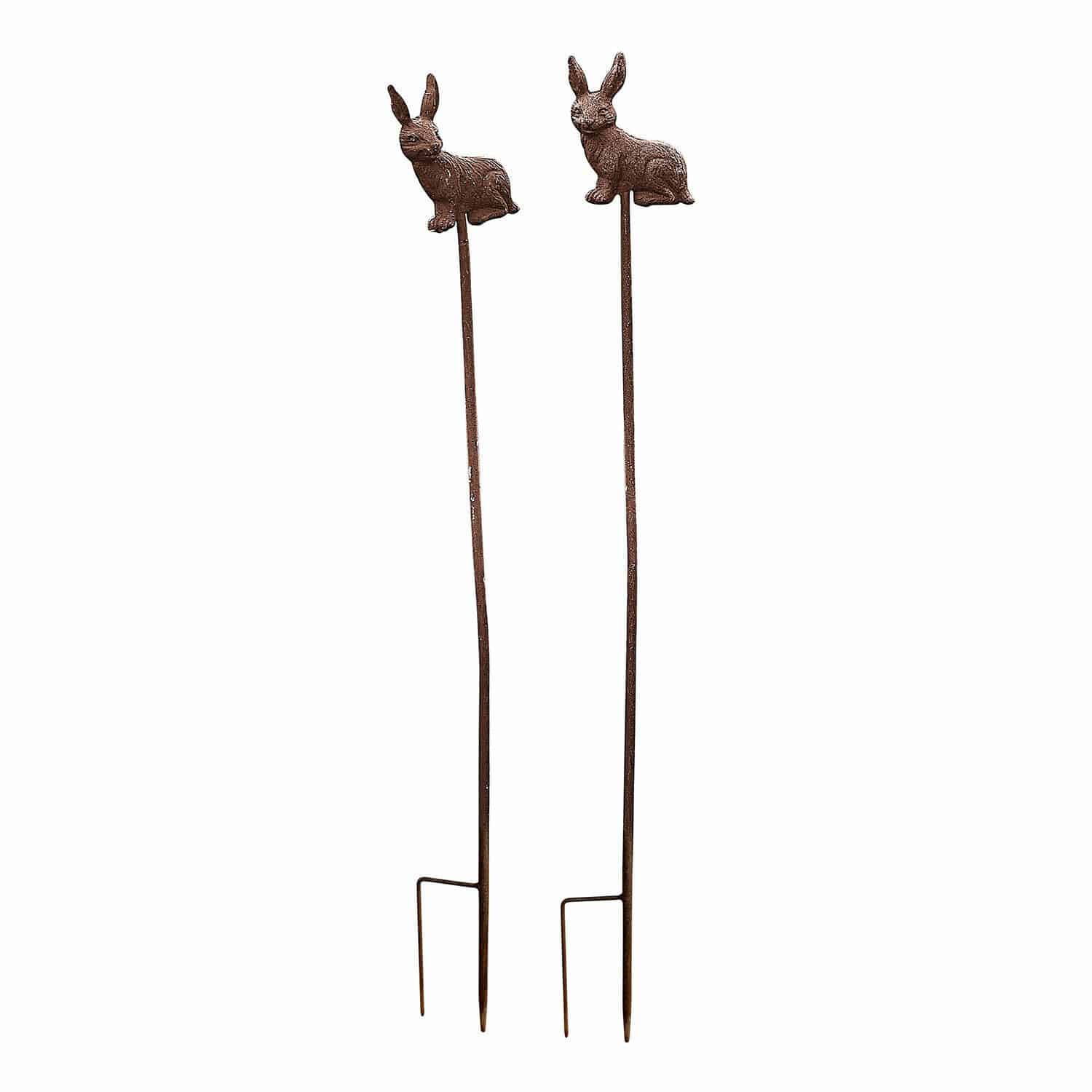 Set de 2 estacas de jardín Dariyah