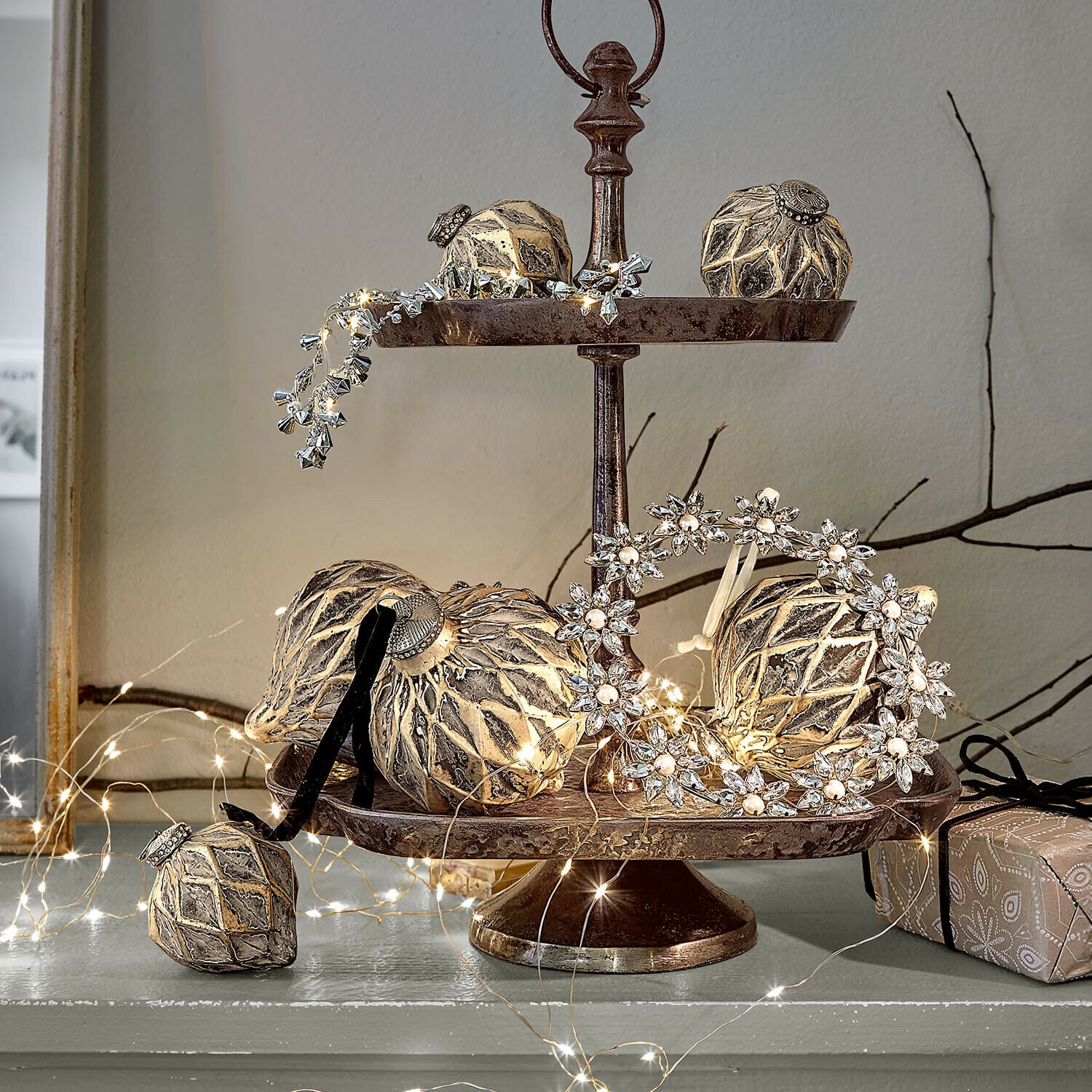 Set de 6 bolas de Navidad Lunagh