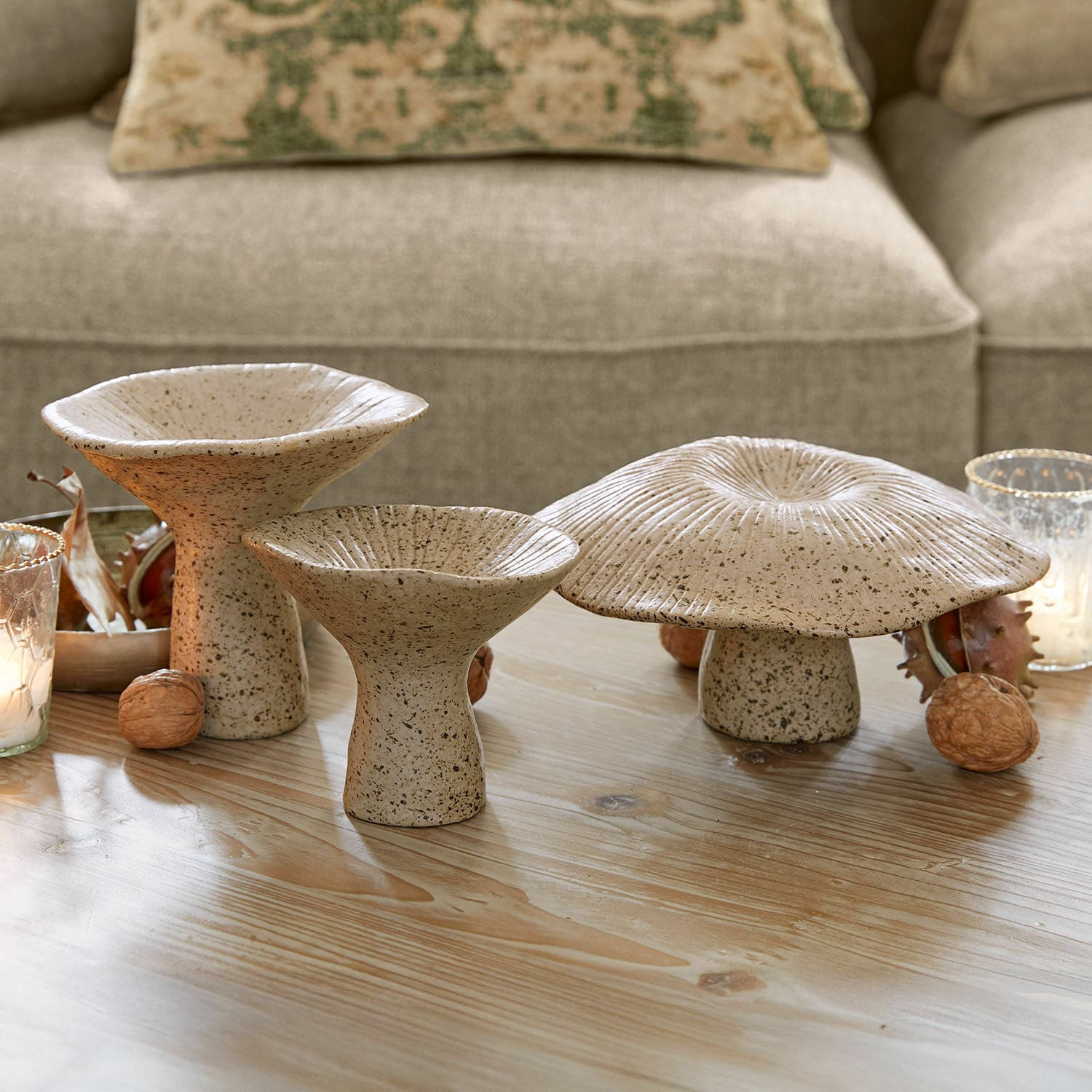 Set de 3 setas decorativas Safoura