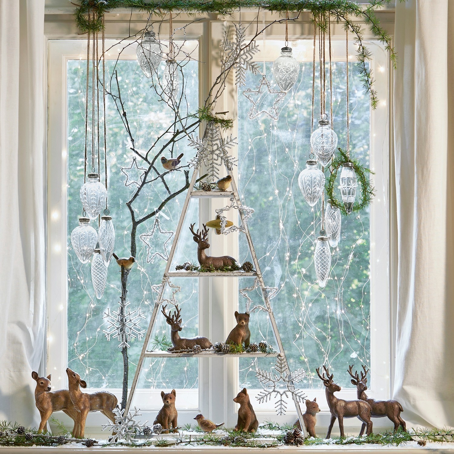 Set de 6 adornos navideños Loulay