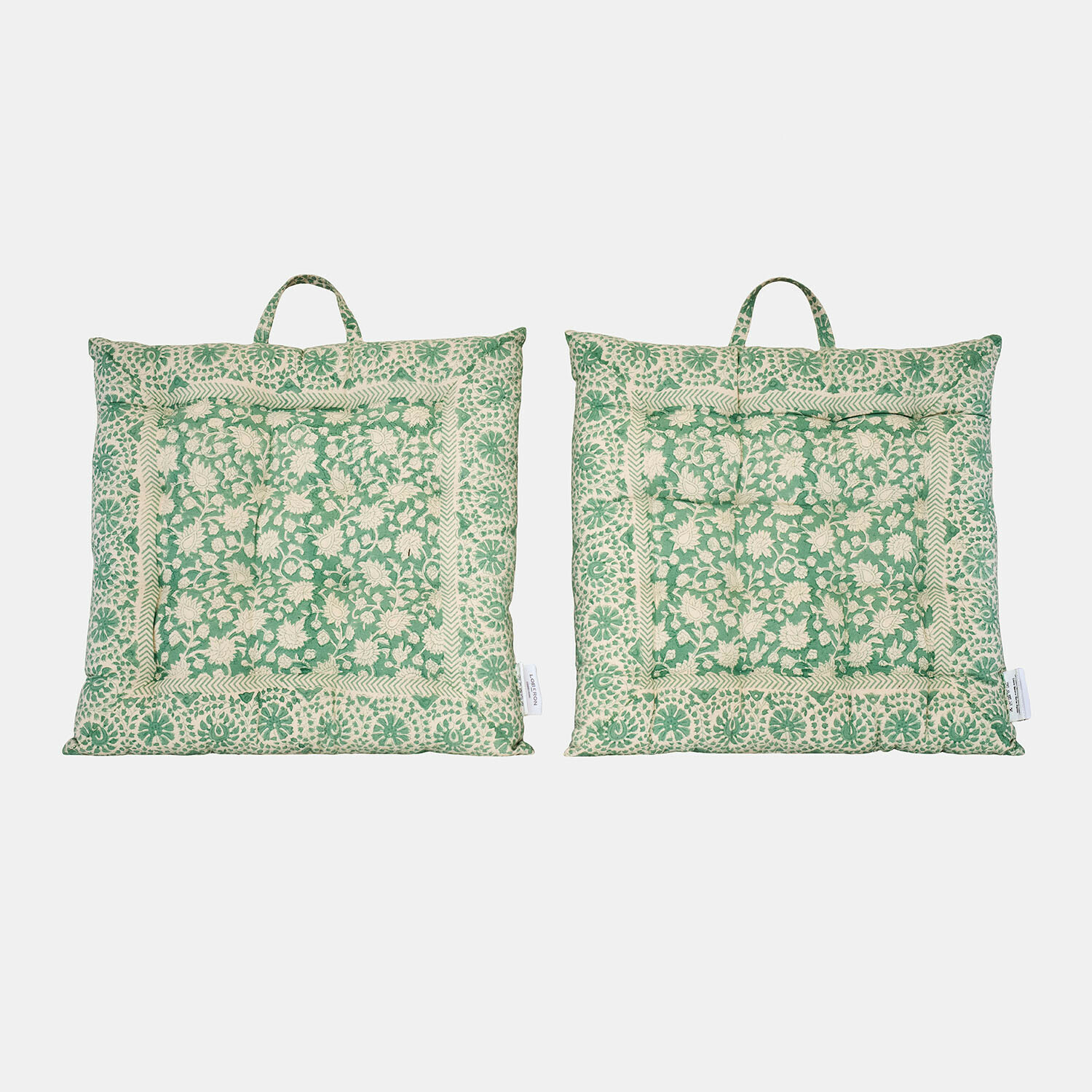 Set de 2 fundas de cojín Fleuronnes