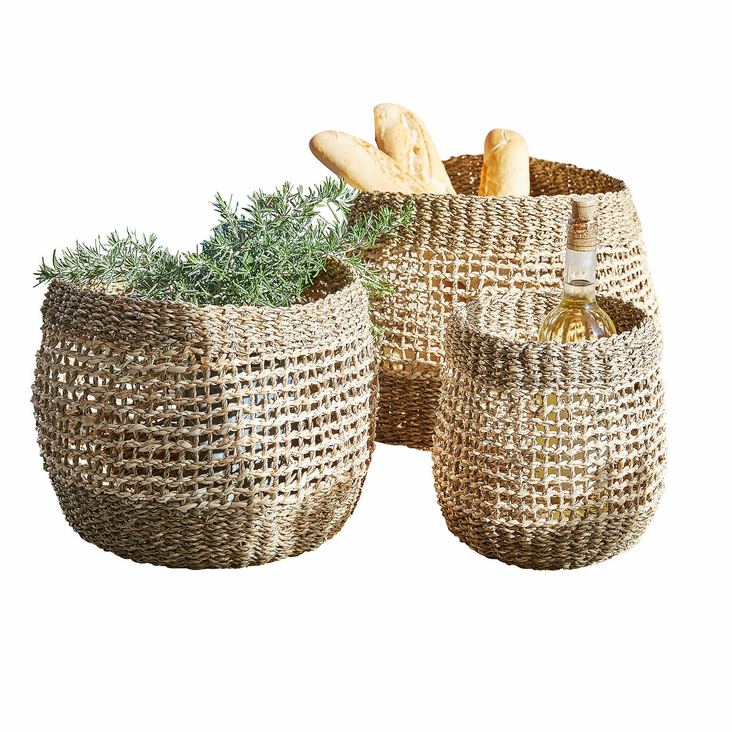 Set de 3 cestas Kaduna
