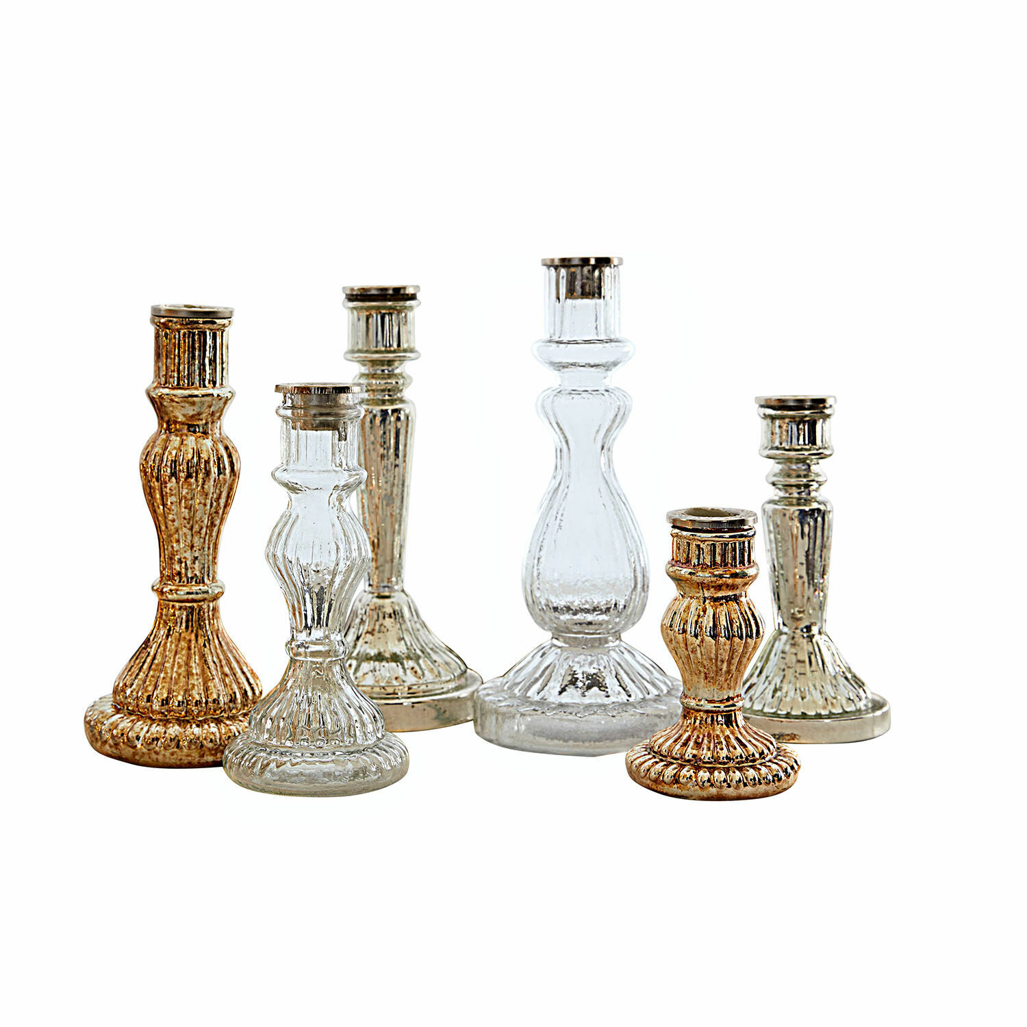 Set de 6 candeleros Quirène