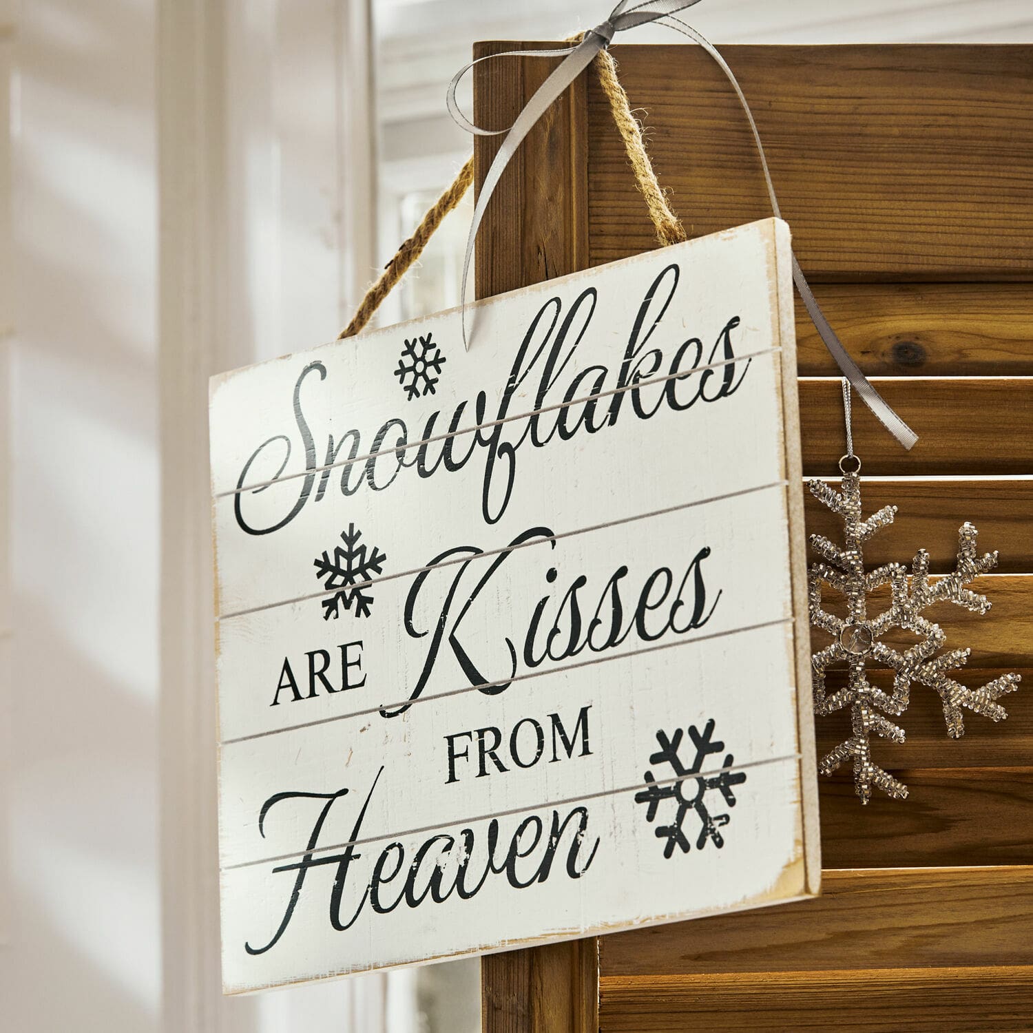 Tablero decorativo Snowflakes
