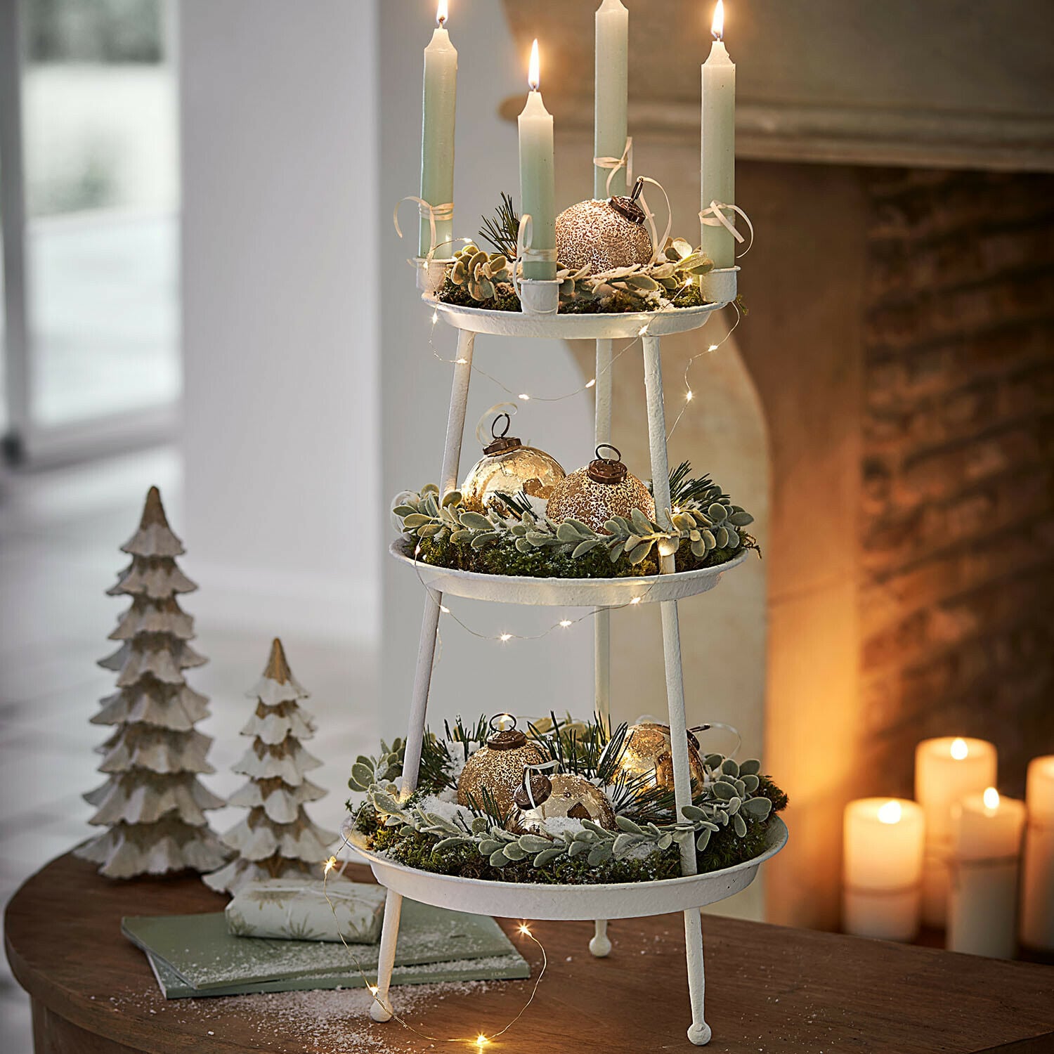 Set de 6 bolas de Navidad Fioravino
