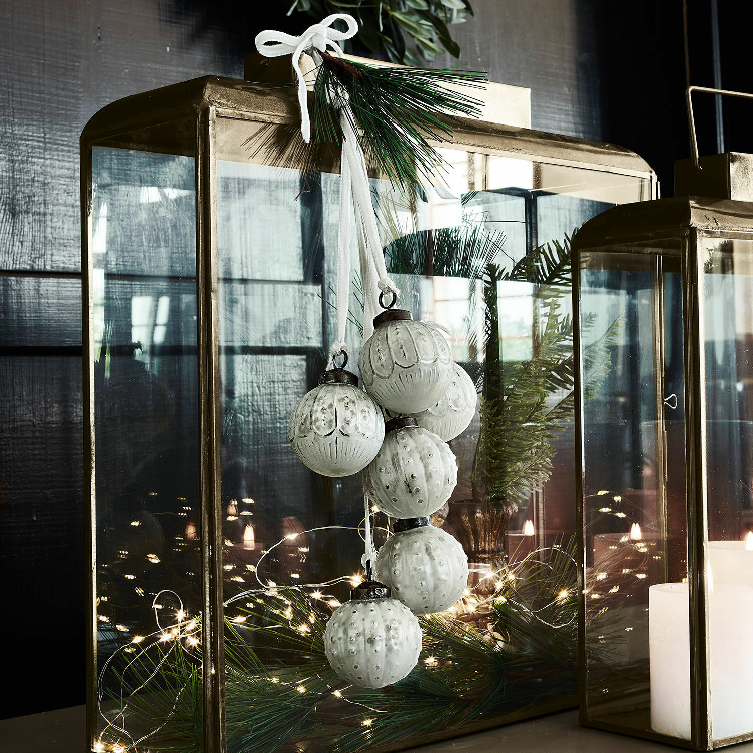 Set de 6 adornos navideños Tara