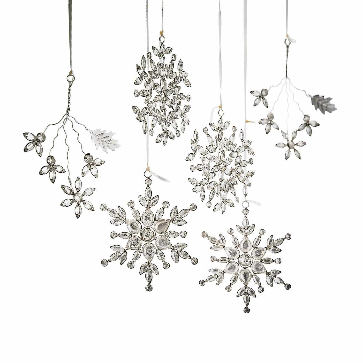 Set de 6 adornos navideños Allegan
