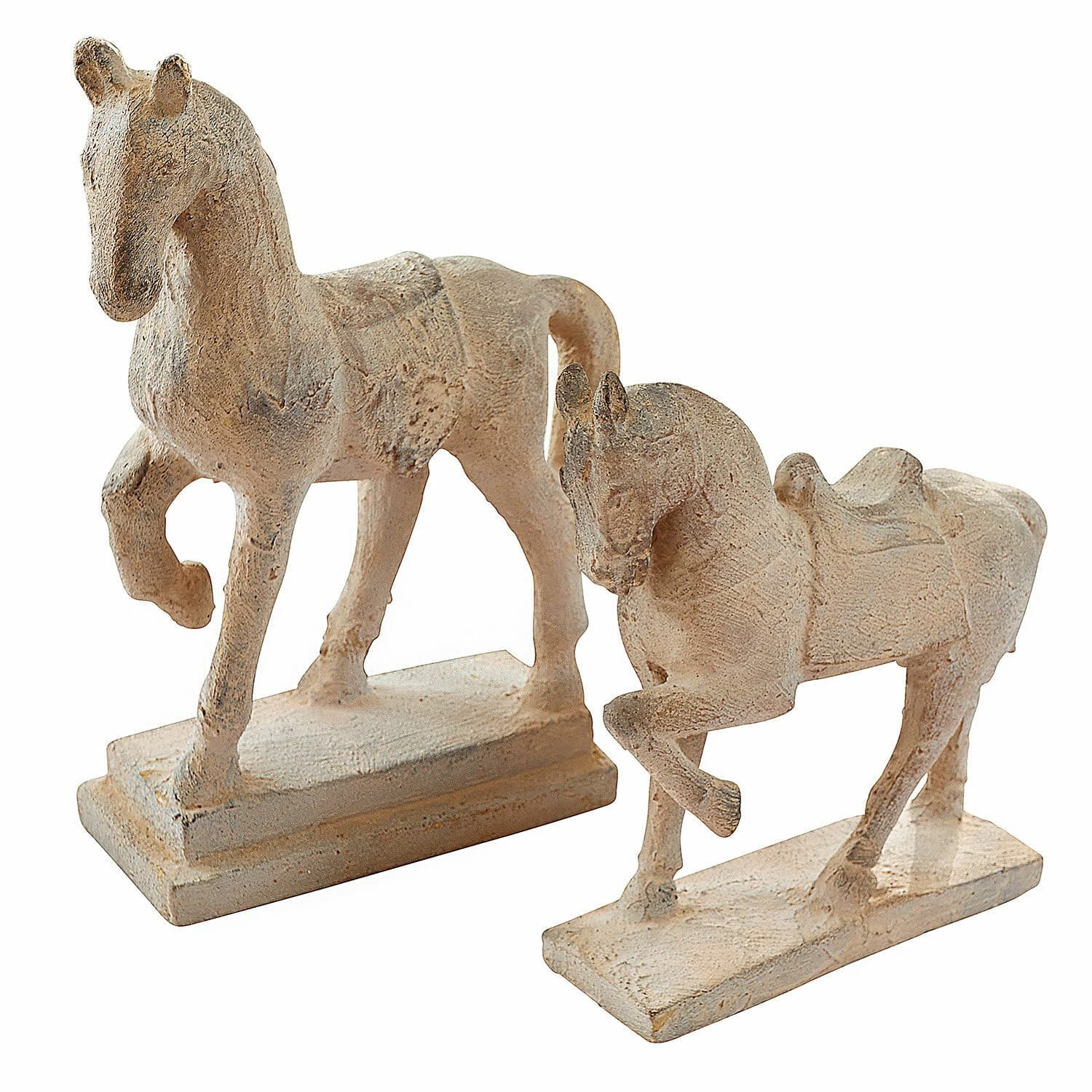 Set de 2 caballos decorativos Mirandel