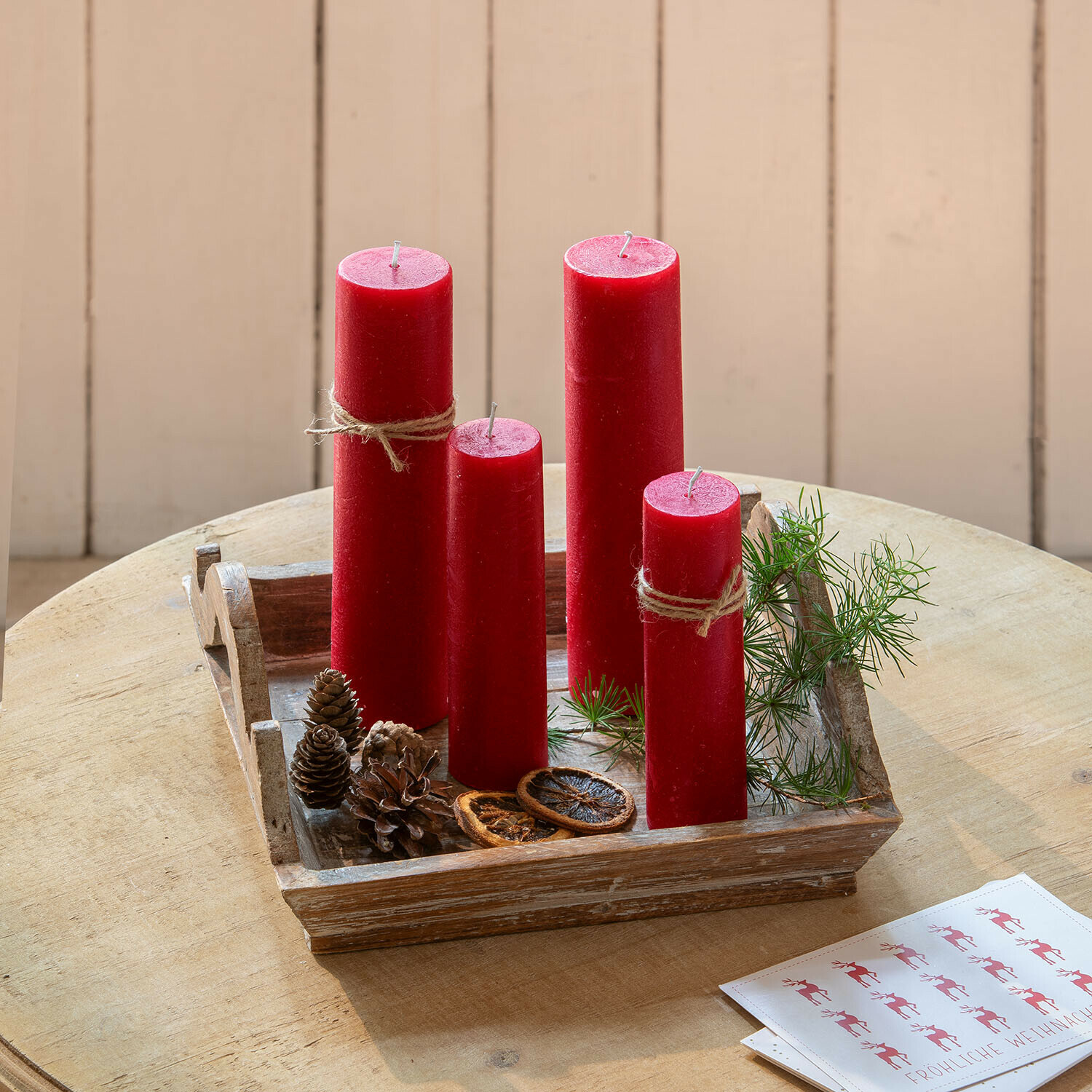Set de 4 velas Avinal