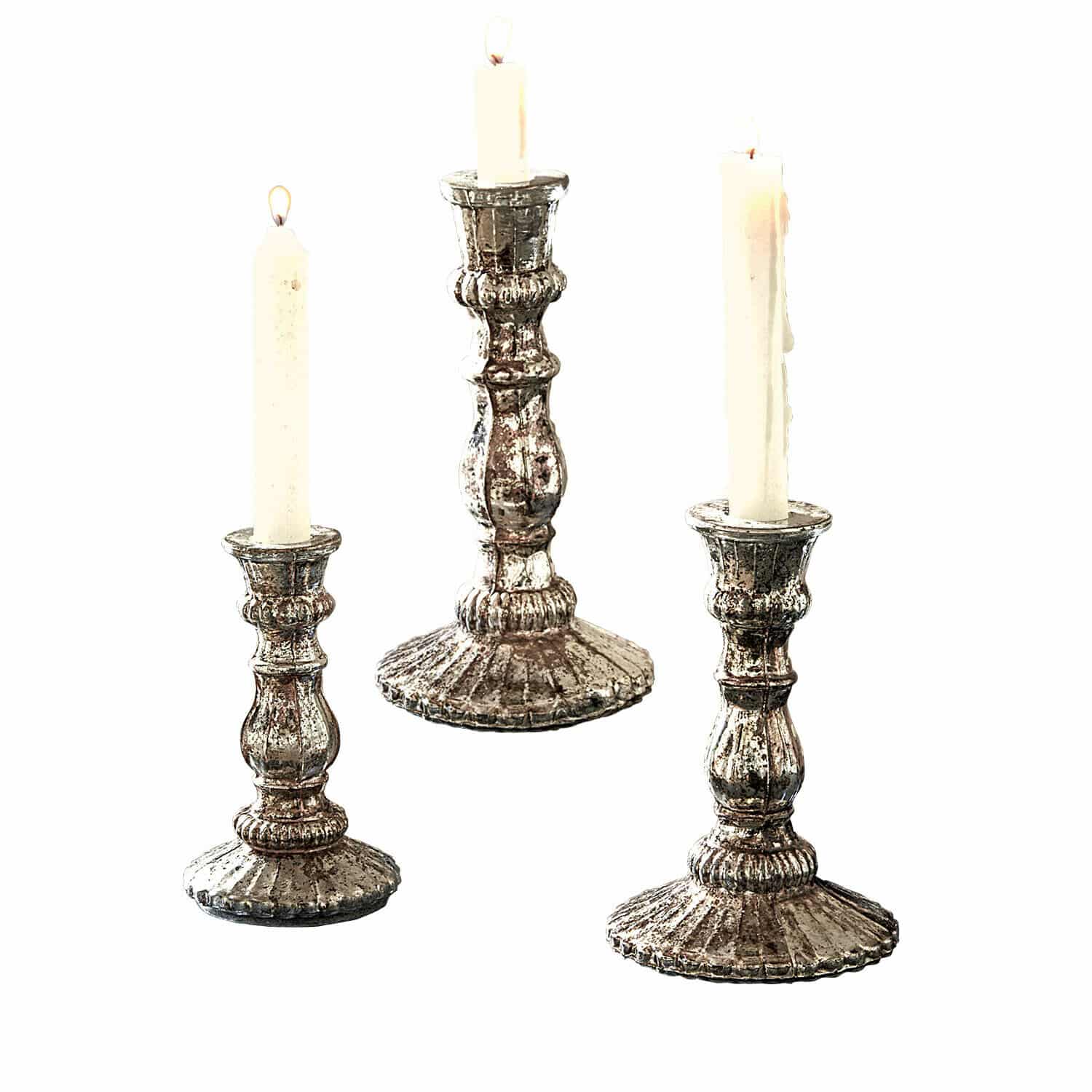 Set de 3 candeleros Favalina