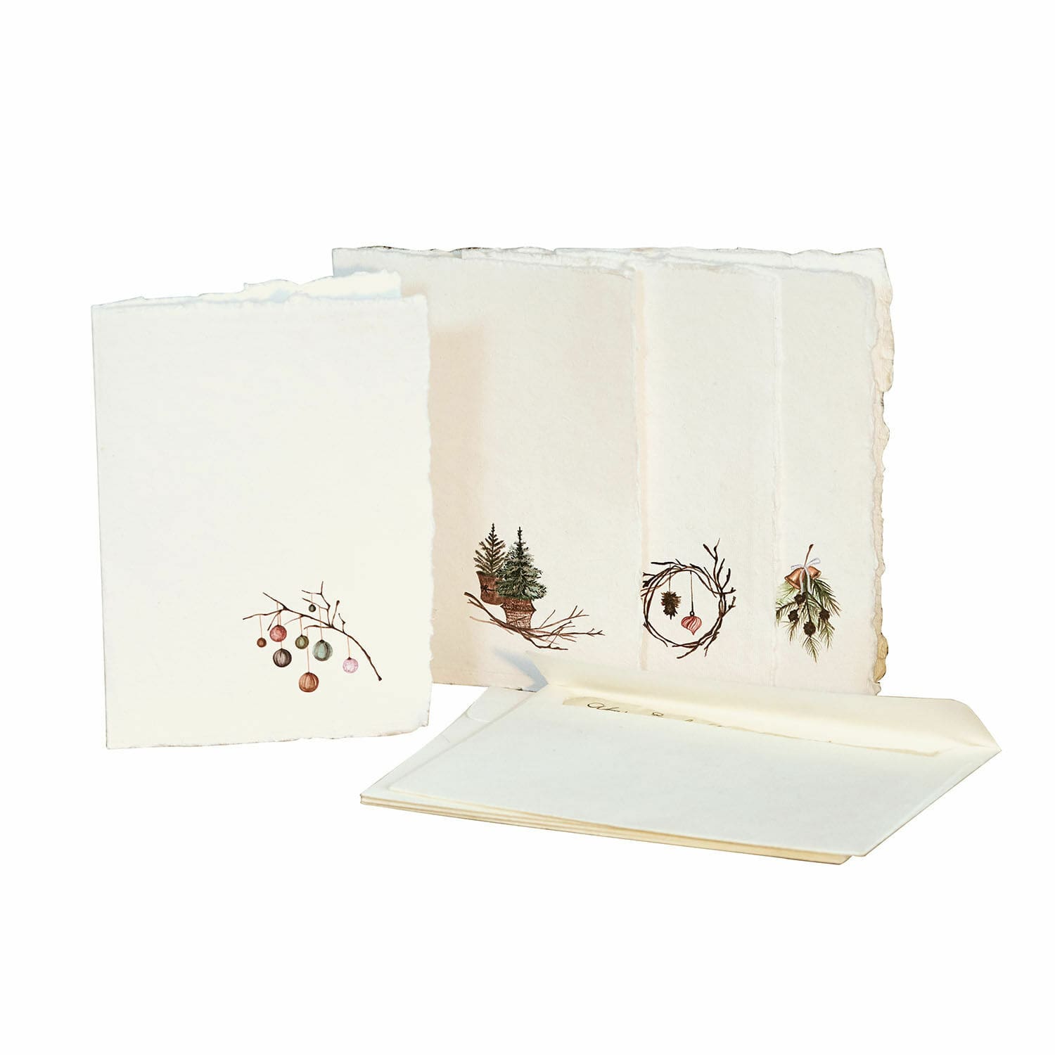 Set de 4 tarjetas de felicitación Velorine
