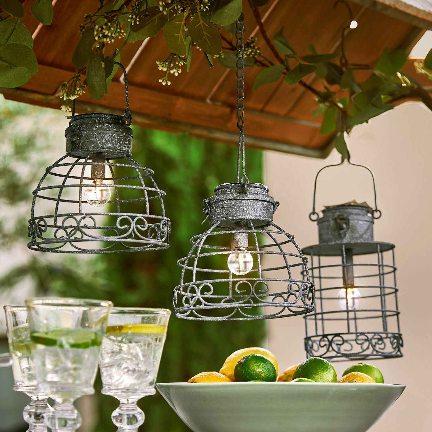 Set de 3 farolillos solares Yirevol