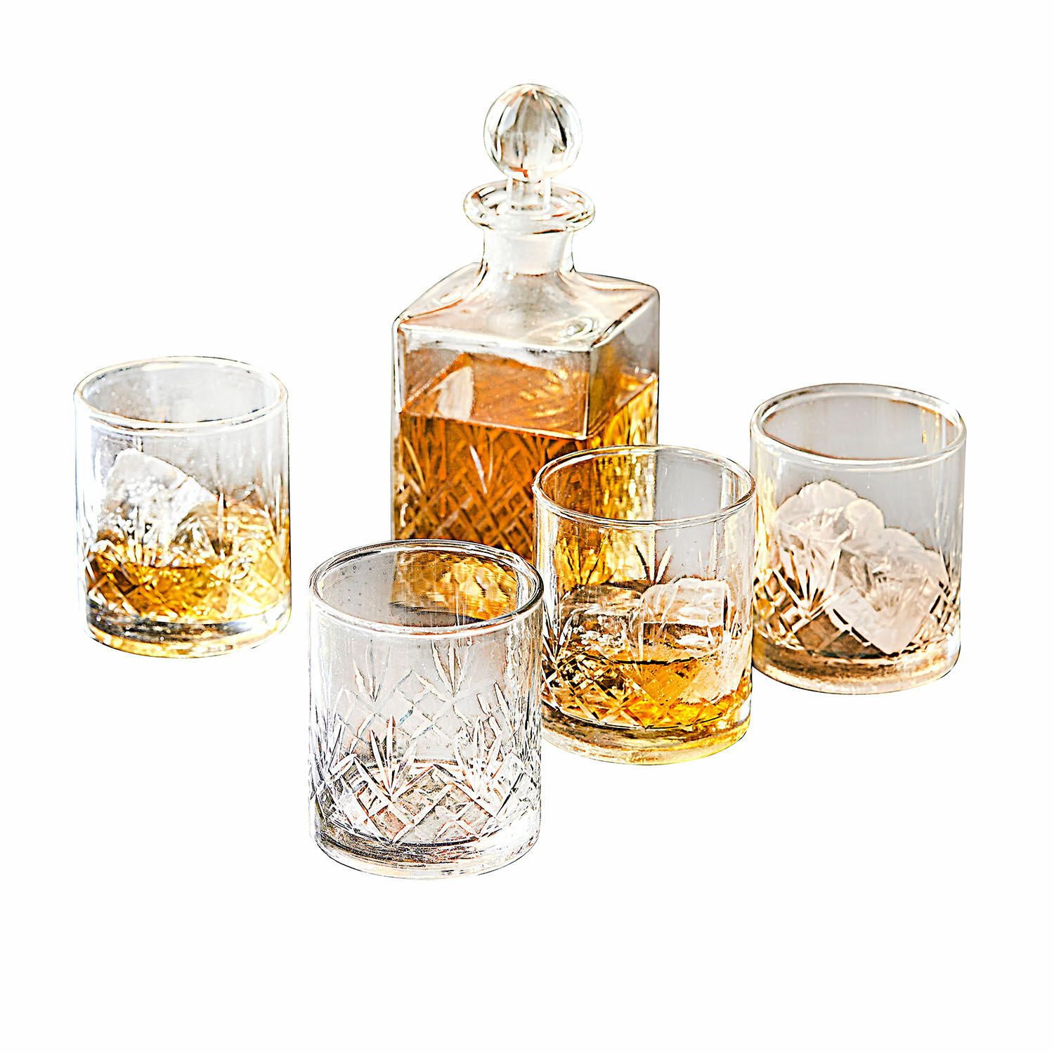 Licorera con 4 vasos Kerrington