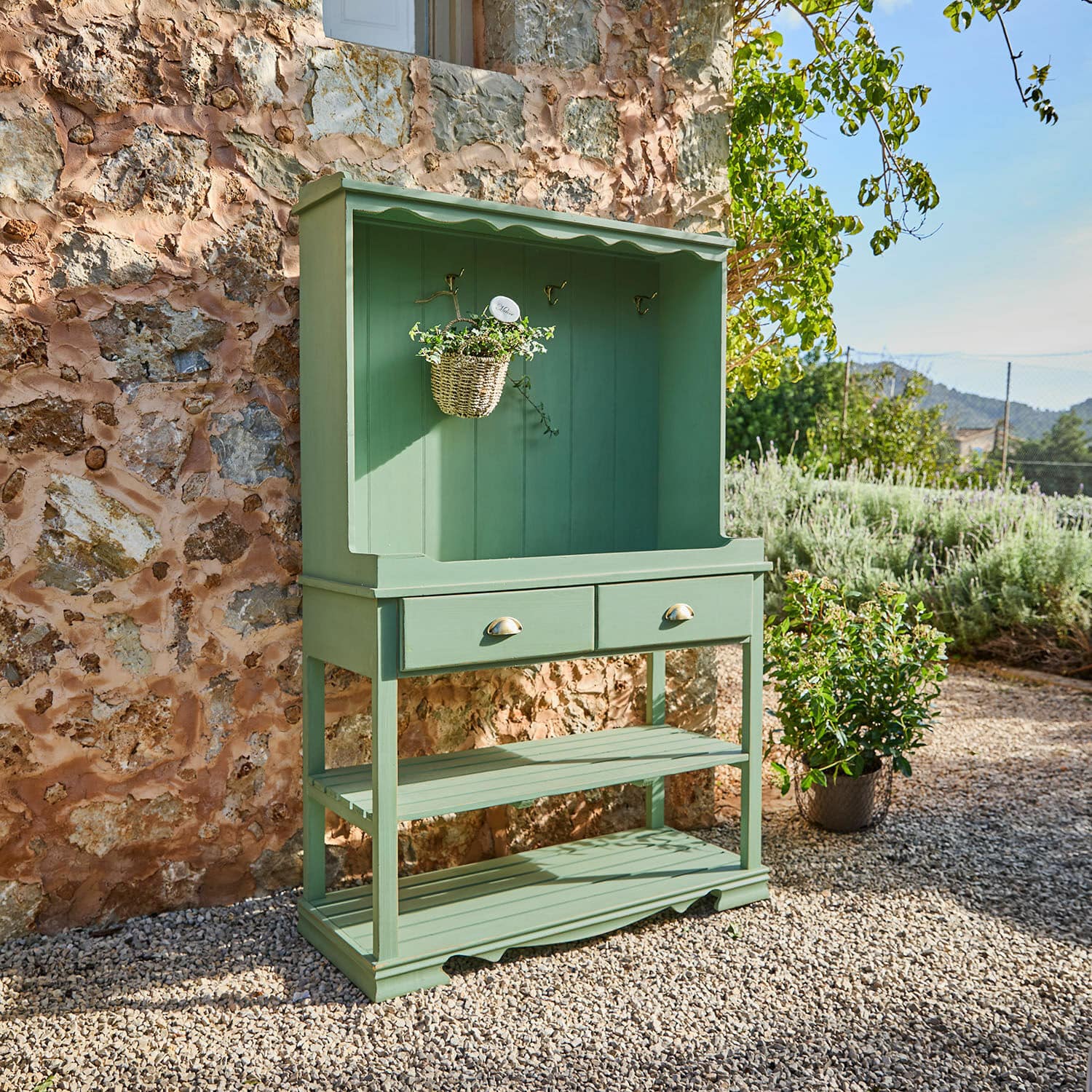 Mesa de jardinería Castelune