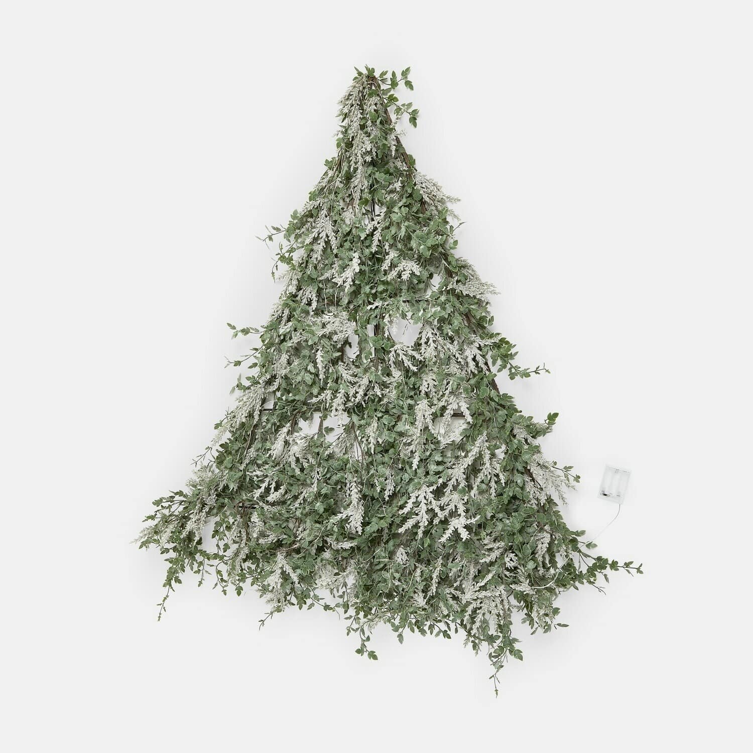 Árbol de Navidad de pared con LED Florévie