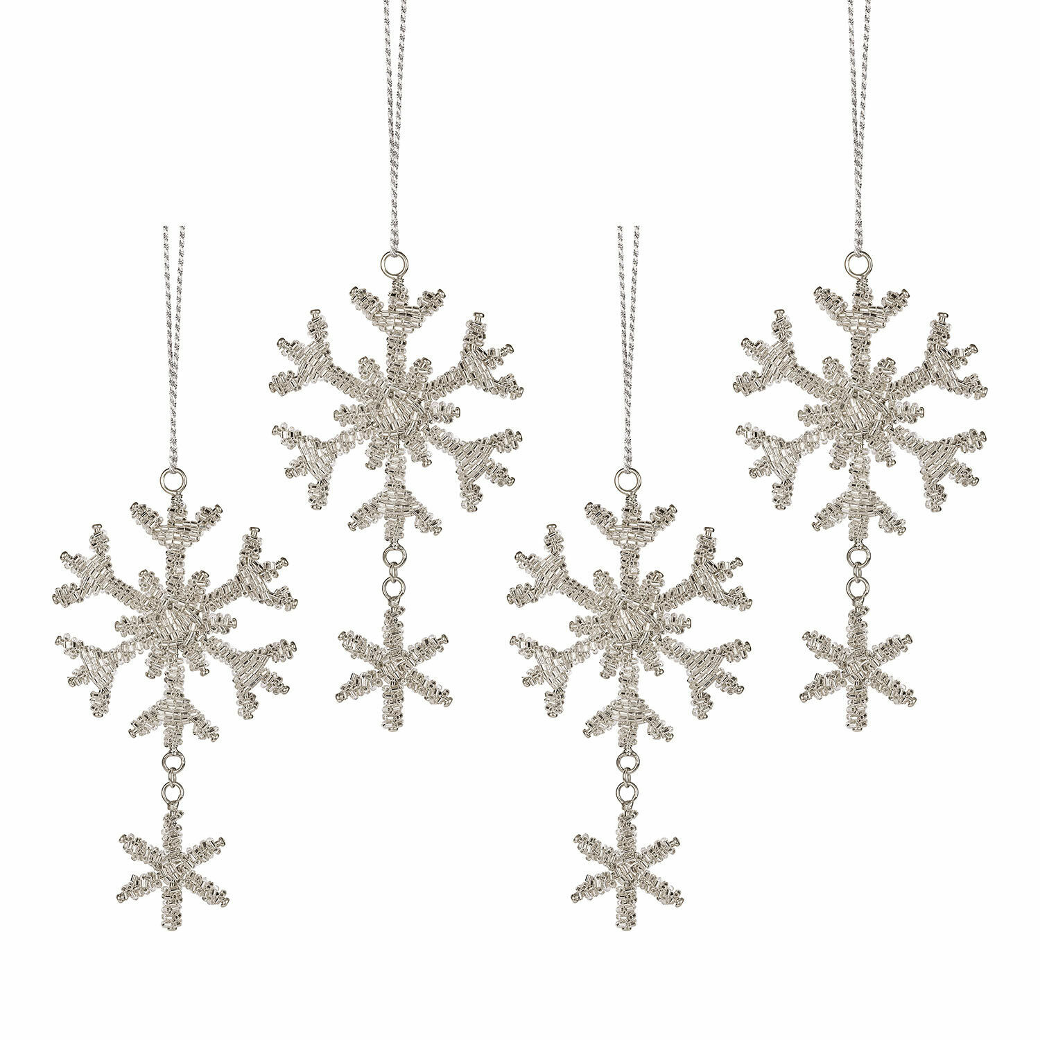 Set de 4 adornos navideños Kiresta