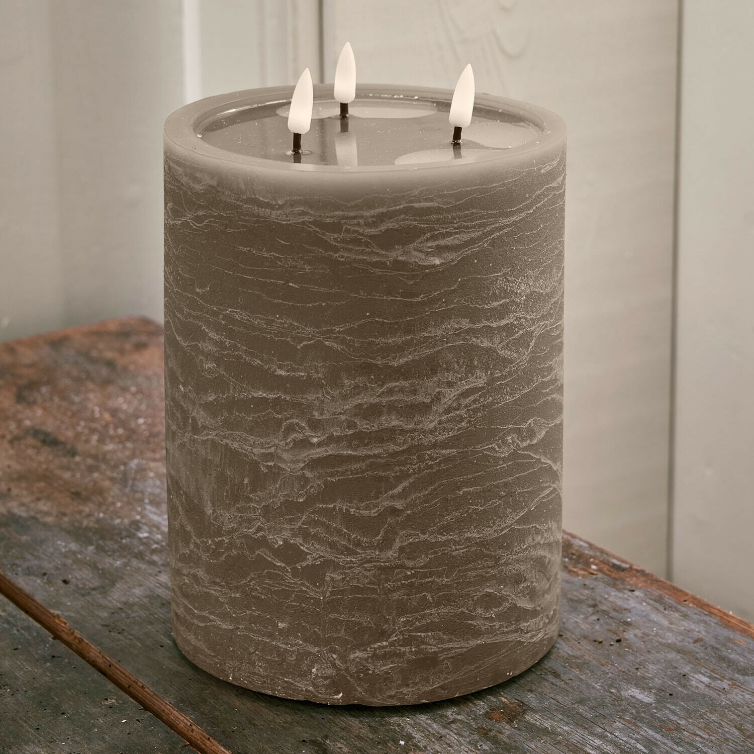 Set de 4 velas LED cilíndricas Chelun Set de 4 velas LED cilíndricas Chelun