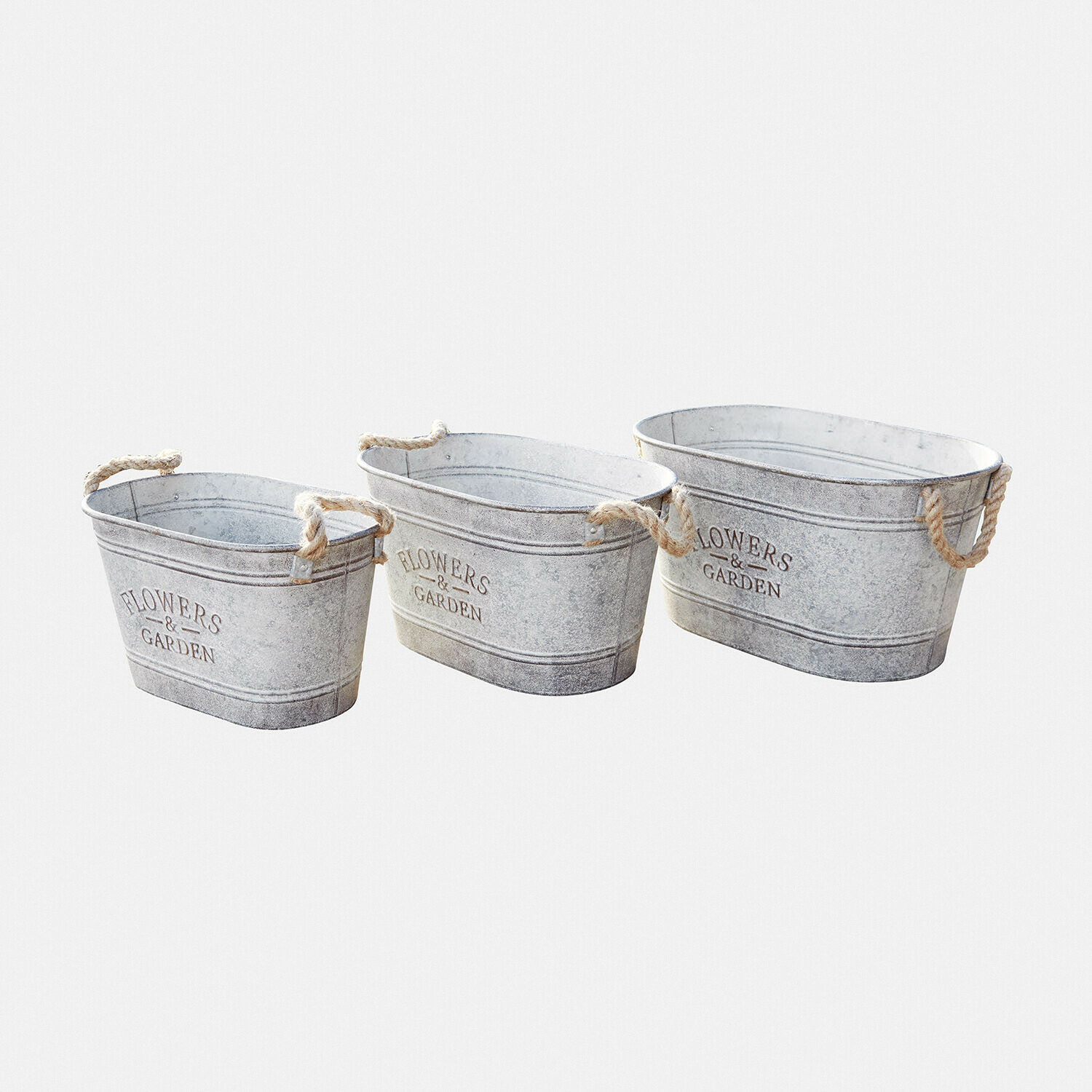 Set de 3 maceteros Merrin