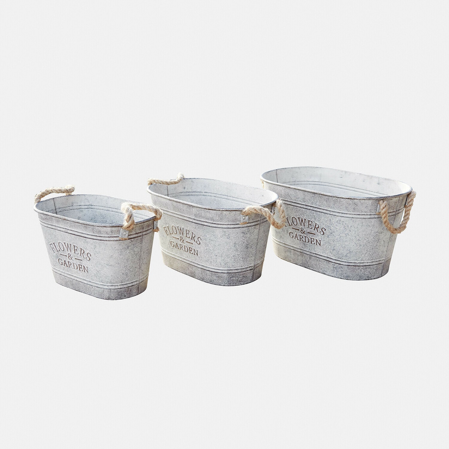 Set de 3 maceteros Merrin