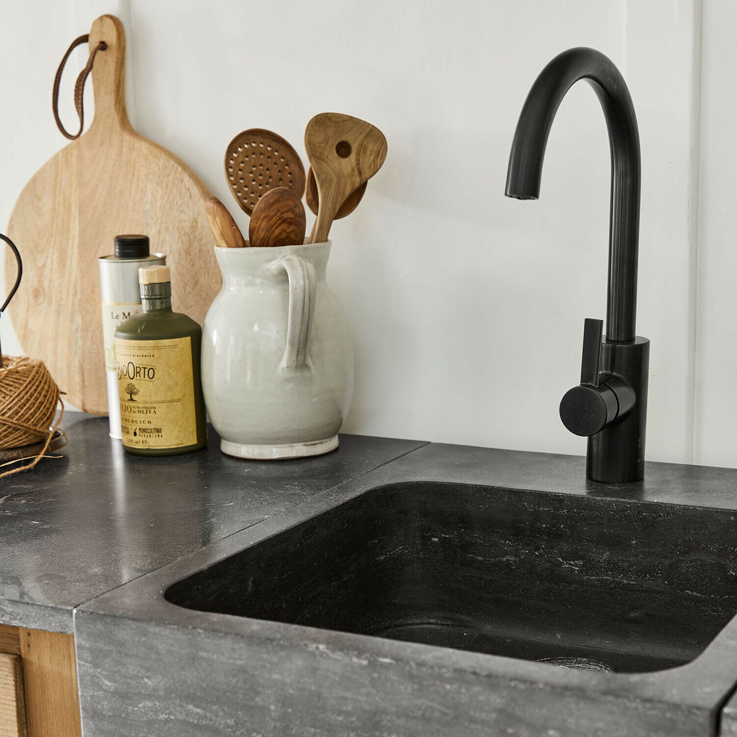 Mueble de cocina con fregadero Bergenfield