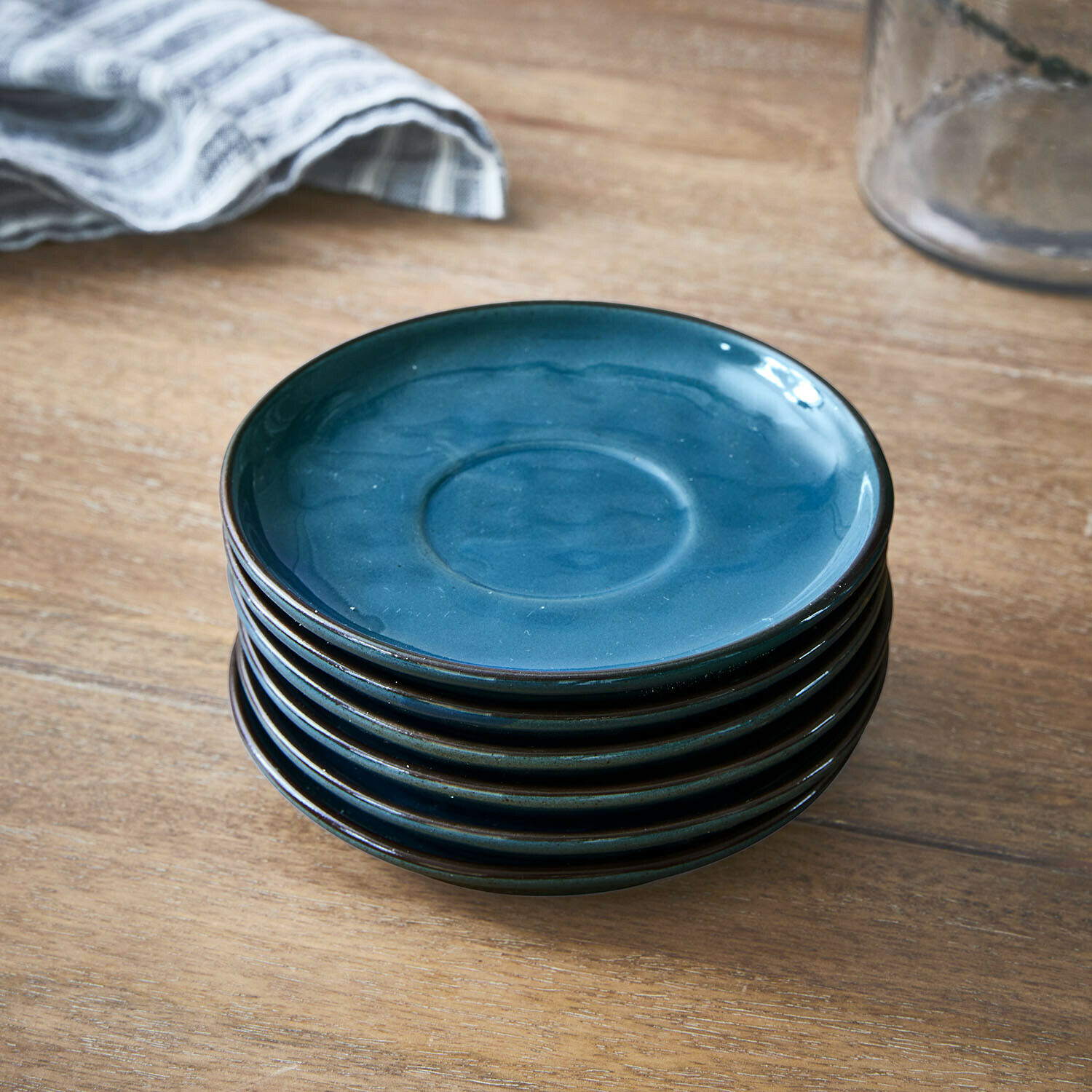 Set de 6 tazas y platillos Biarré