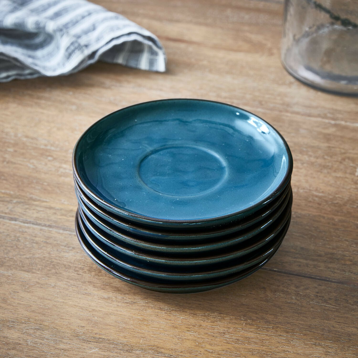 Set de 6 tazas y platillos Biarré