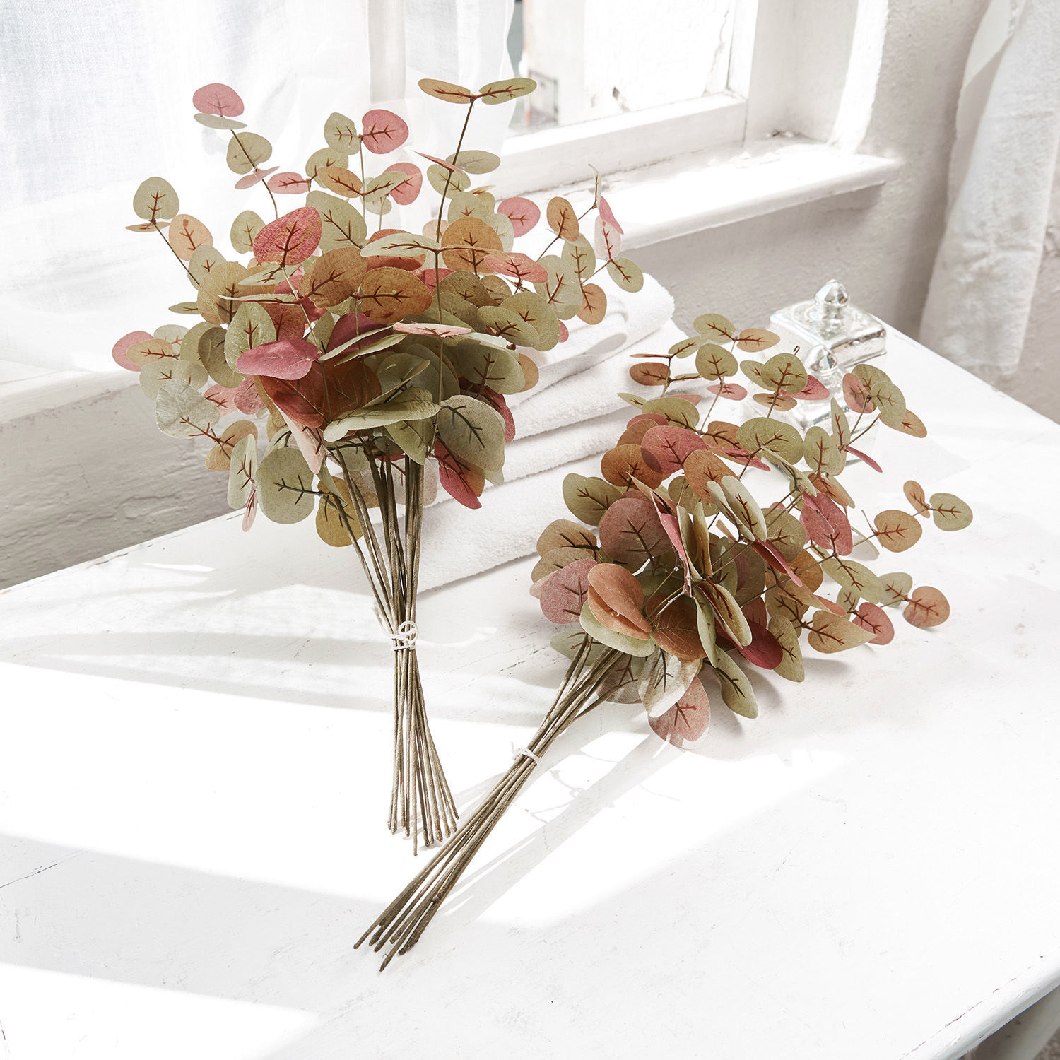Set de 2 flores decorativas Pignon