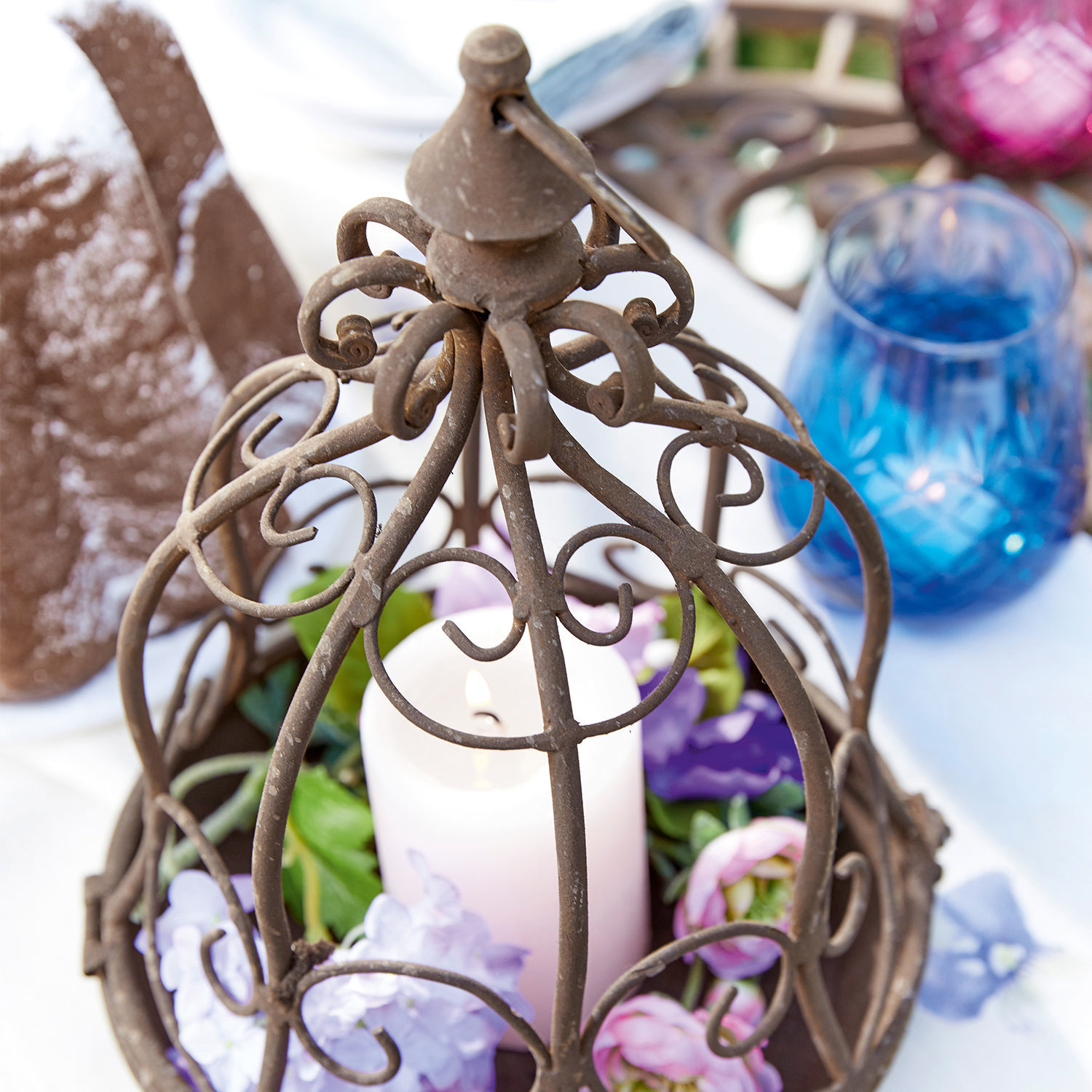 Set de 2 cestas colgantes Luisianne