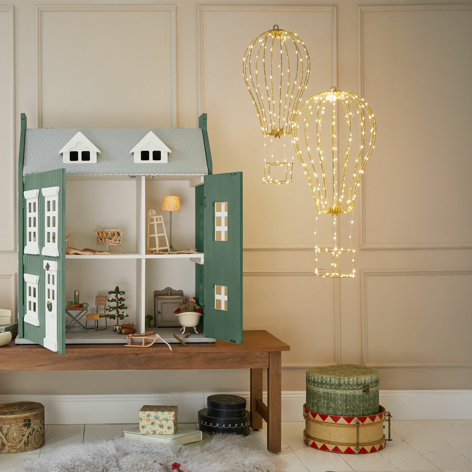 Set de 2 globos LED Bylle